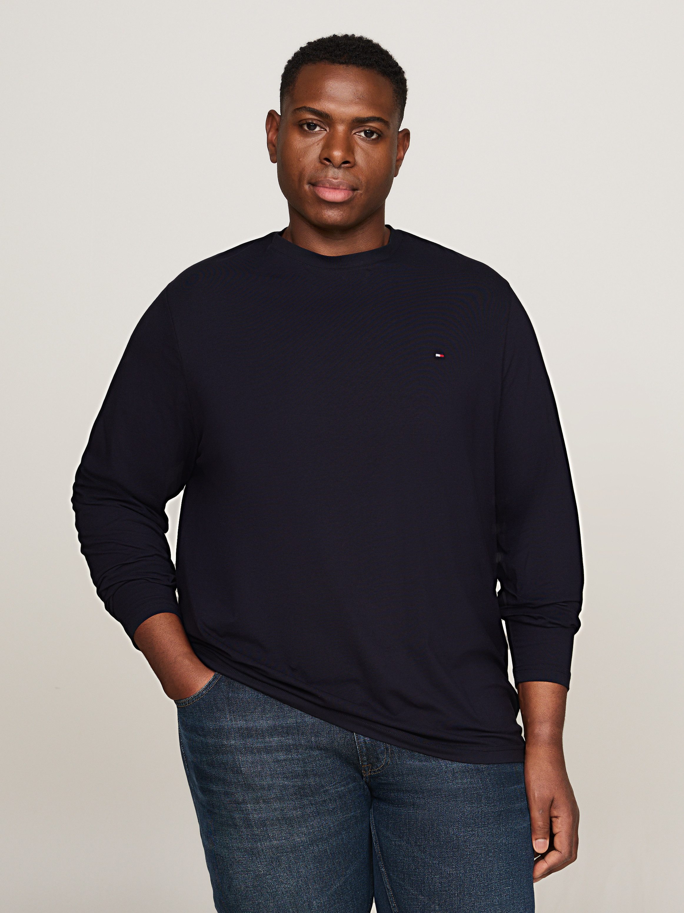 Tommy Hilfiger Big & Tall Langarmshirt günstig online kaufen