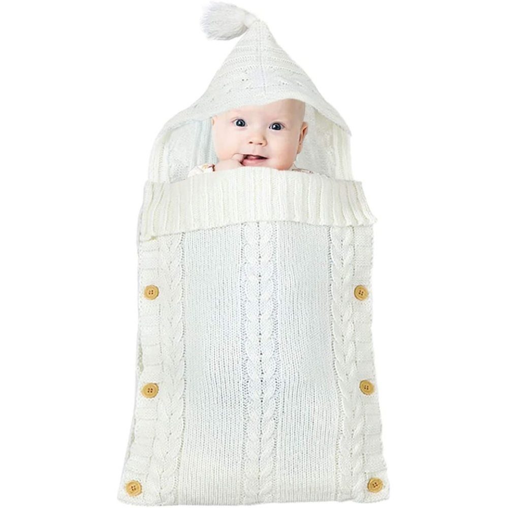 Einstellbare neugeborene Baby-Kind-Kind-Baumwolle Swaddle Wrap-Schlafsack-D 