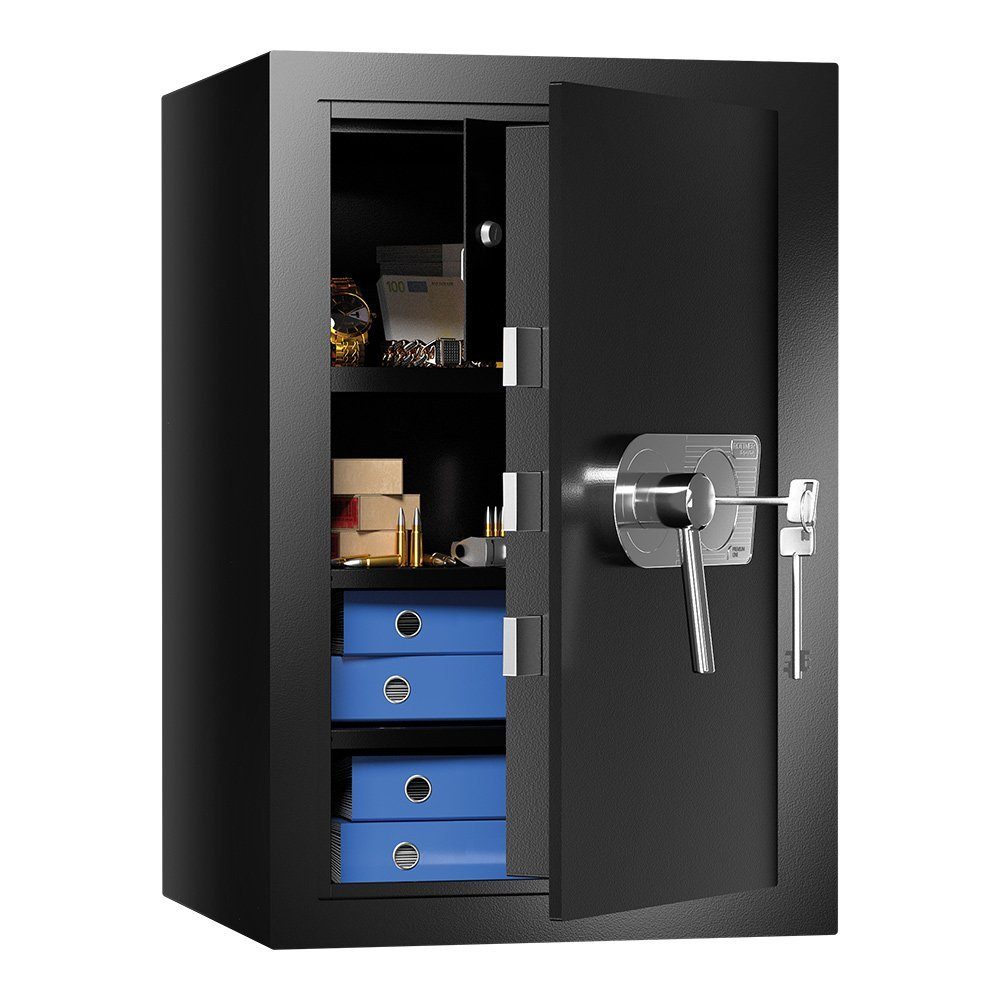 Profirst Wertschutzschrank Profirst Wertschutzschrank EN1 Sigma 65 Doppelbartschloss schwarz