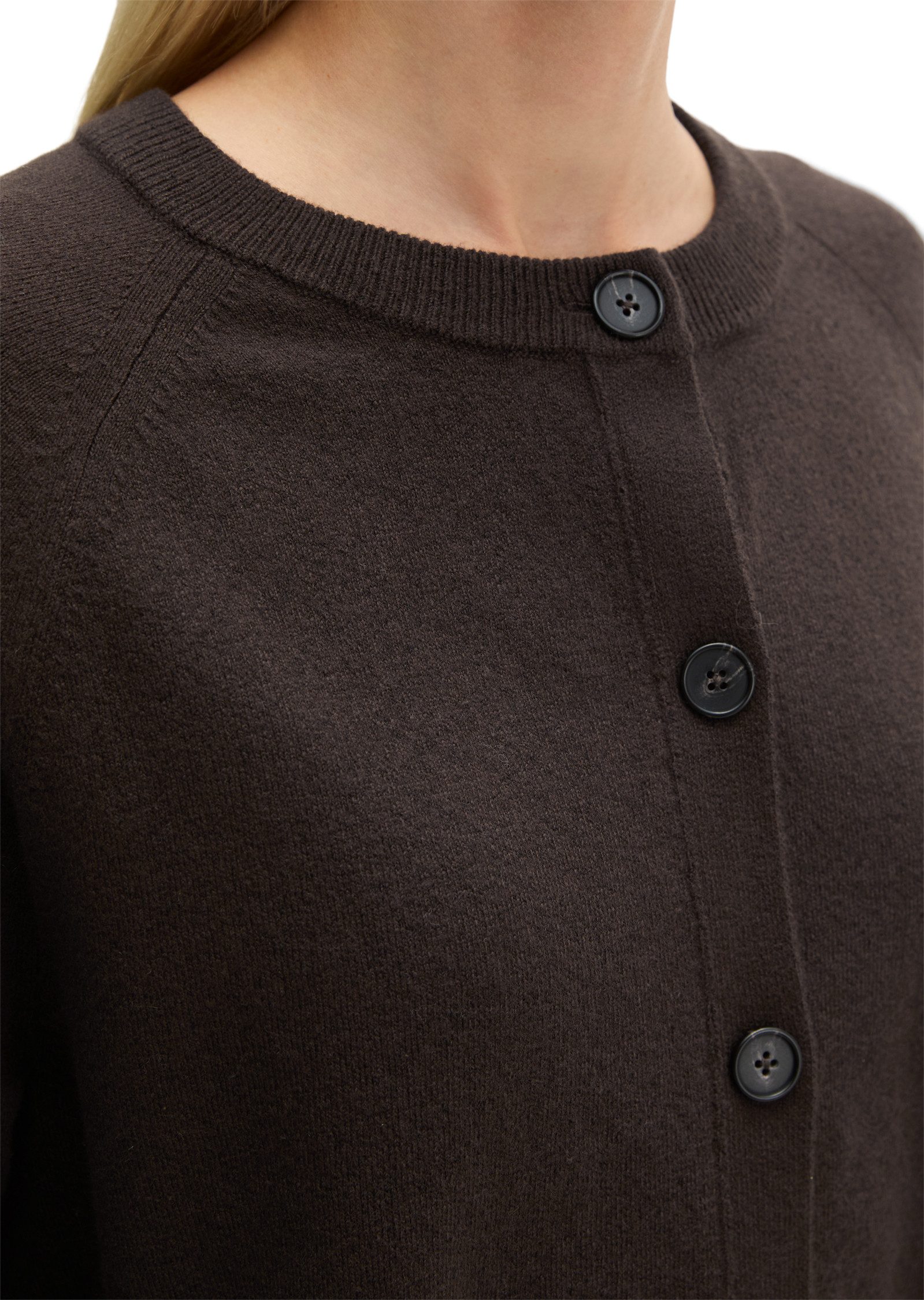 Marc O'Polo Cardigan aus Cotton Wool Stretch – Bild 4 von 5