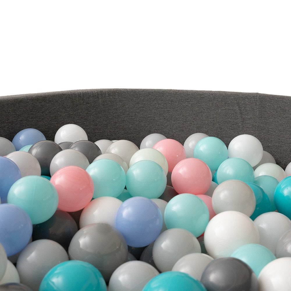 HOME DELUXE Bällebad Bälle für Bällebad SPIN – Mengenauswahl, (240-tlg), Durchmesser Ø: 6 cm, Spielbälle, Plastikbälle