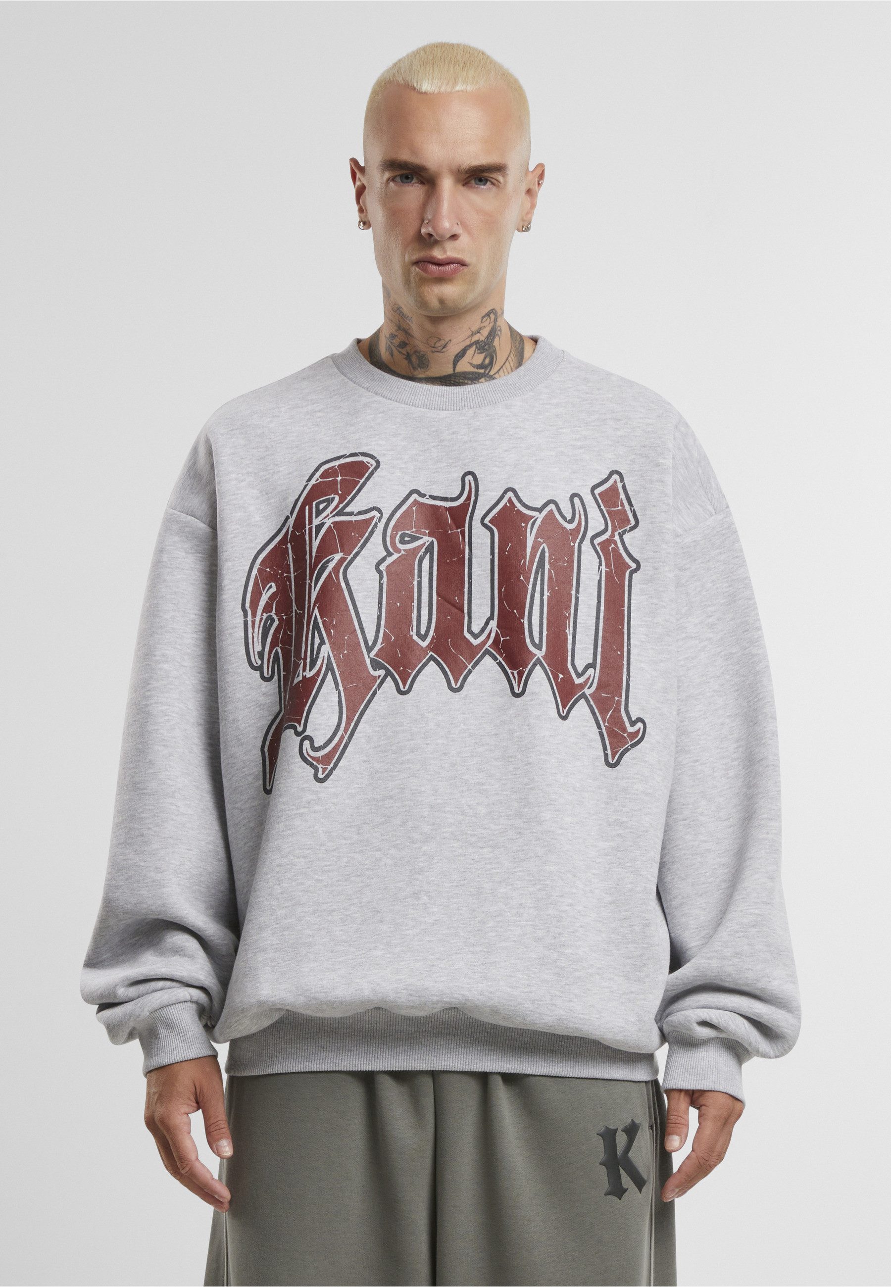 Karl Kani Rundhalspullover Karl Kani KK Kani Inside Out Crew (1-tlg)