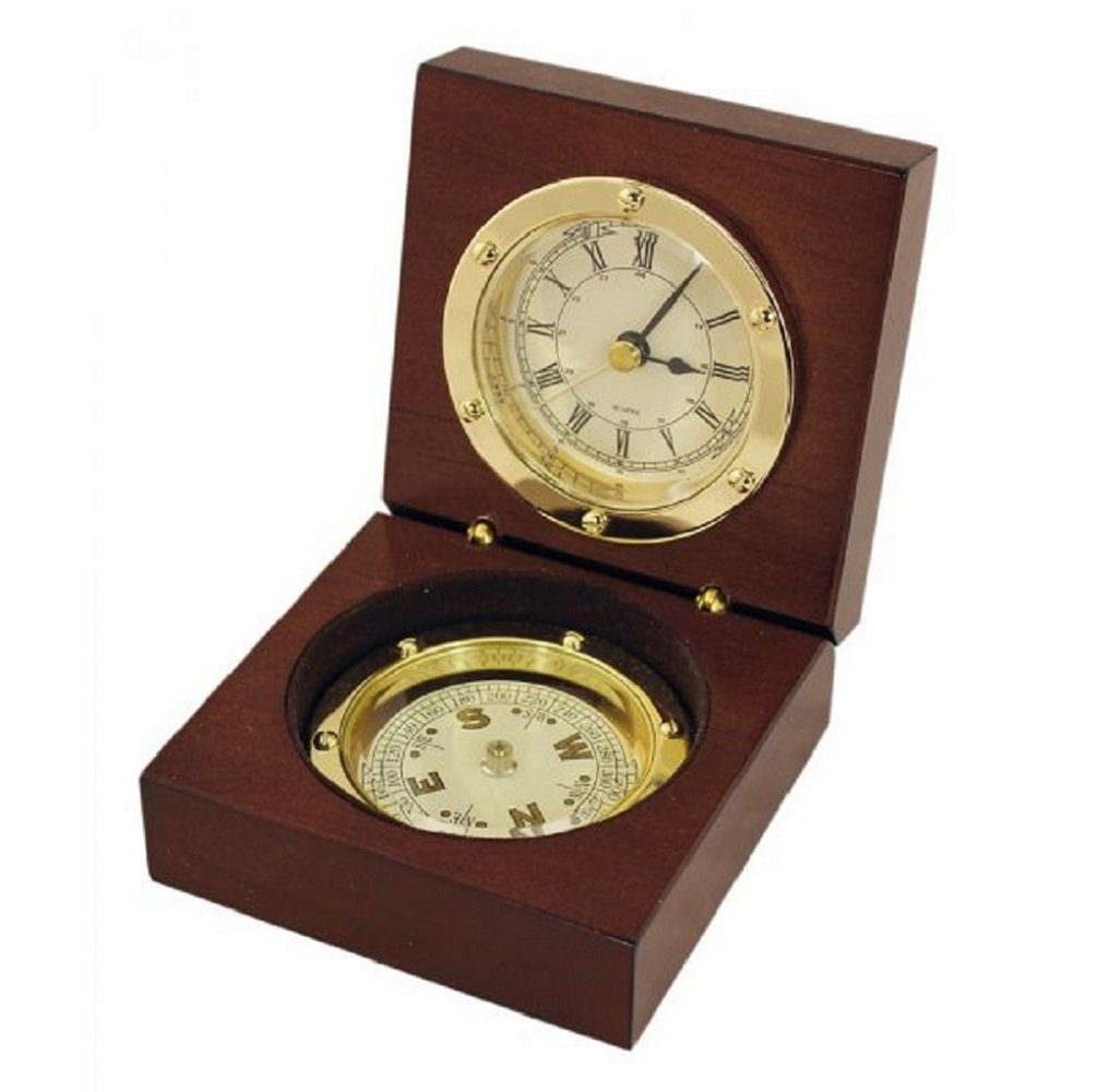 Linoows Uhr Uhr und Multi Instrument, Set Marine Kompass