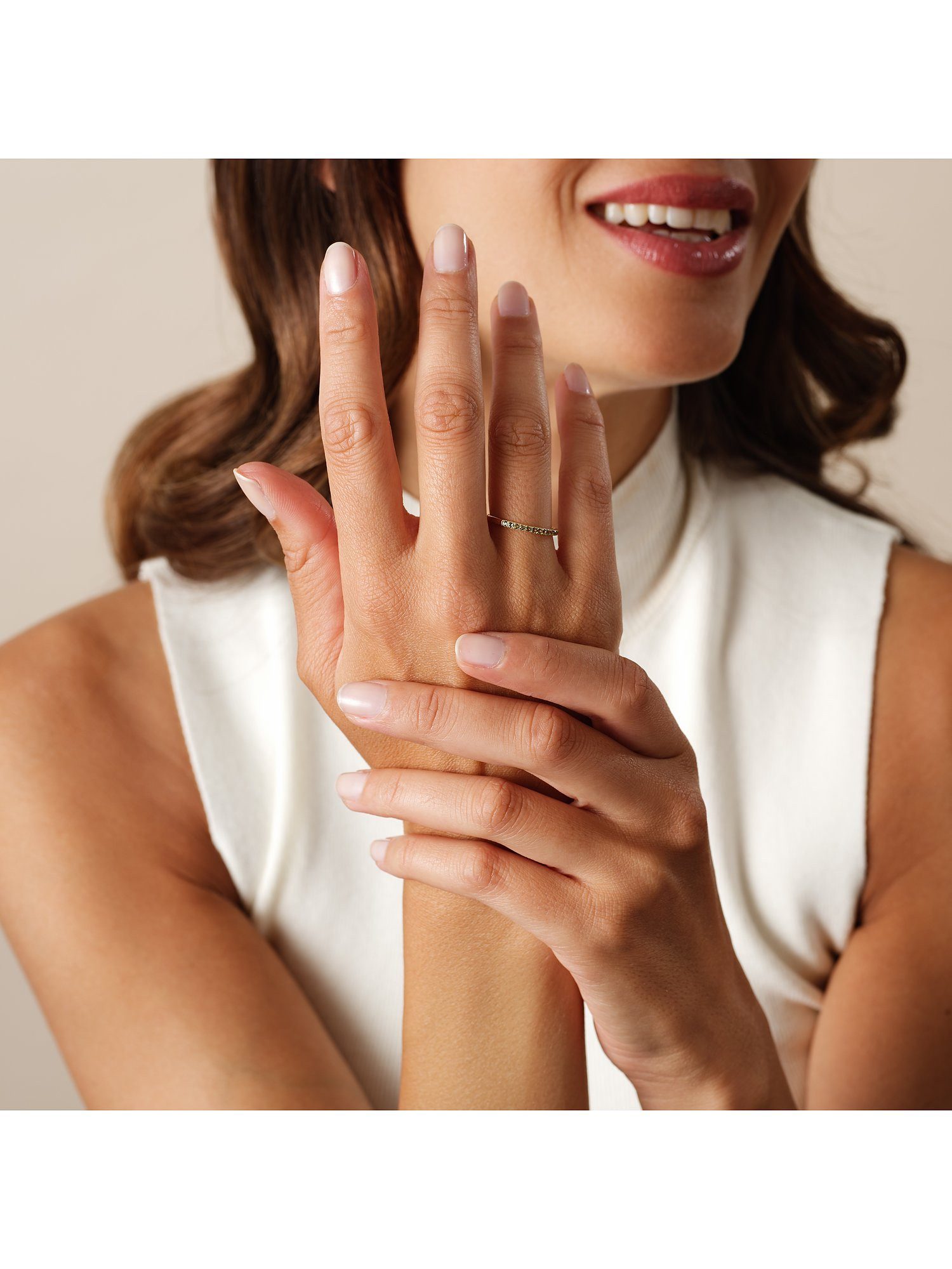 CHRIST Goldring CHRIST Damen-Damenring 17 Farbstein günstig online kaufen