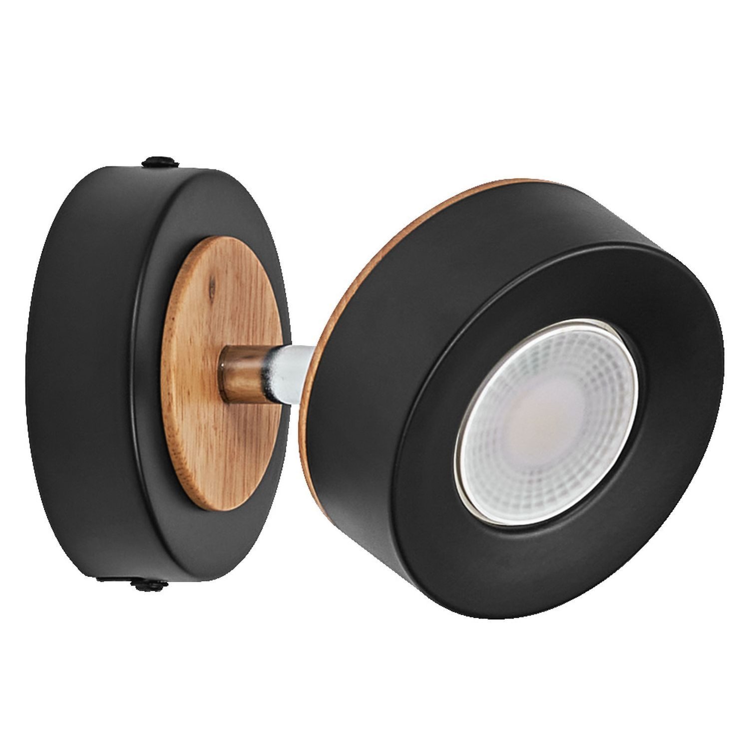 Licht-Erlebnisse Wandstrahler ELUNIS, LED fest integriert, Warmweiß, LED verstellbar 3000 K 300 lm Modern