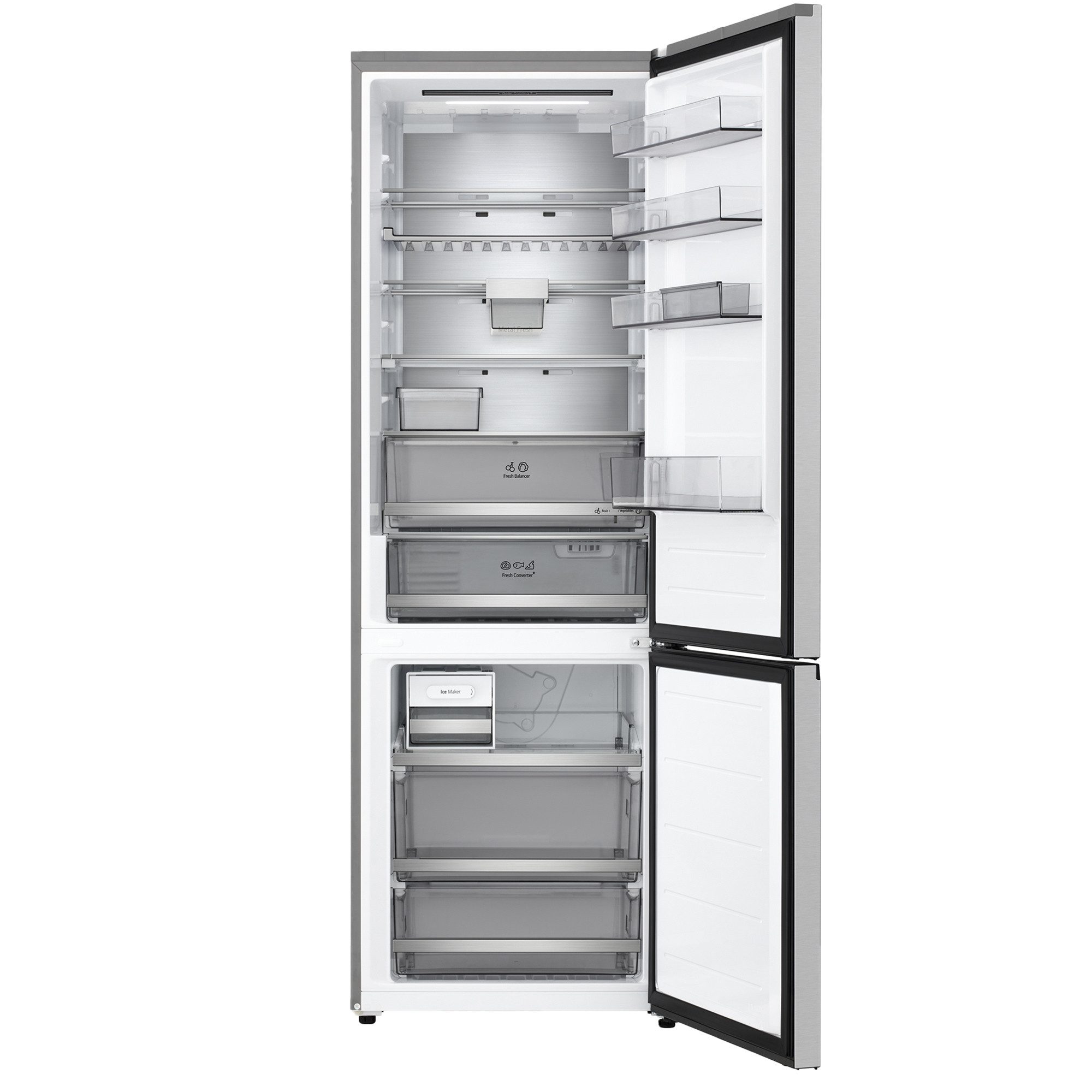 LG Kühl-/Gefrierkombination GBBW726CPY, 203 cm hoch, 69.7 cm breit, LinearCooling® und DoorCooling+® sorgen für konstante Temperaturen