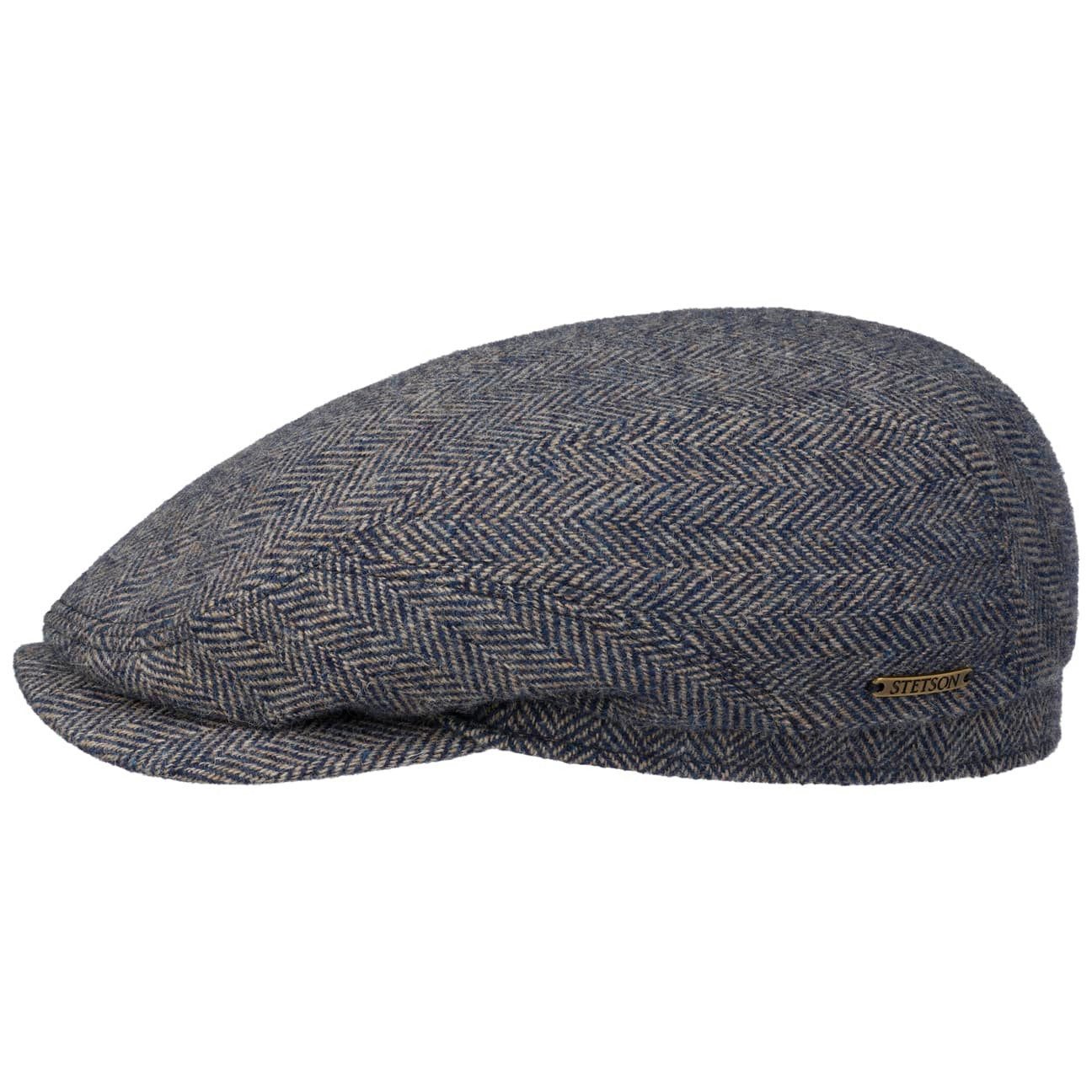 Stetson Flat Cap (1-St) Flatcap mit Schirm, Made in the EU