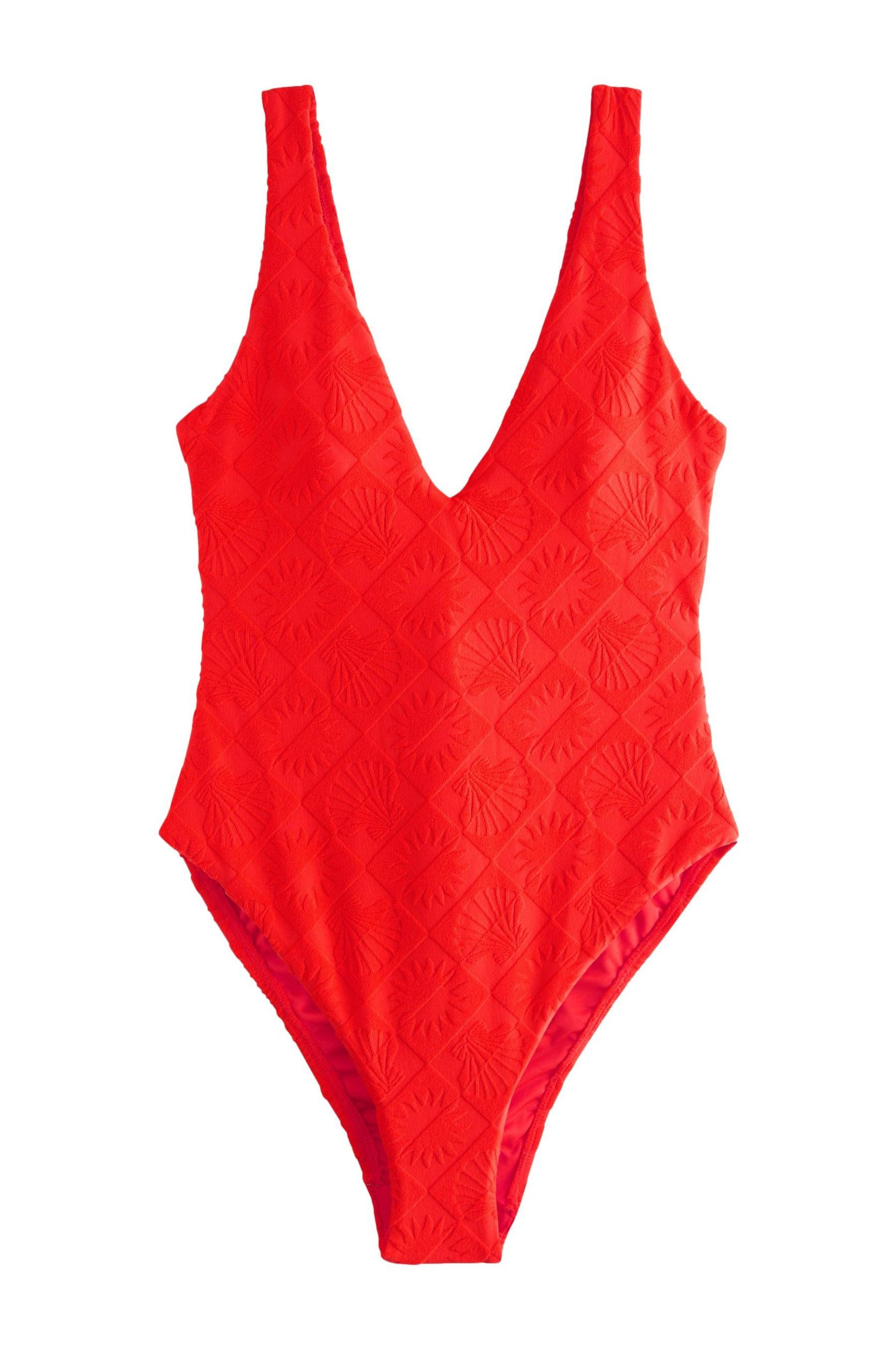 Next Badeanzug Tief ausgeschnittener, bauchformender Badeanzug (1-St) günstig online kaufen