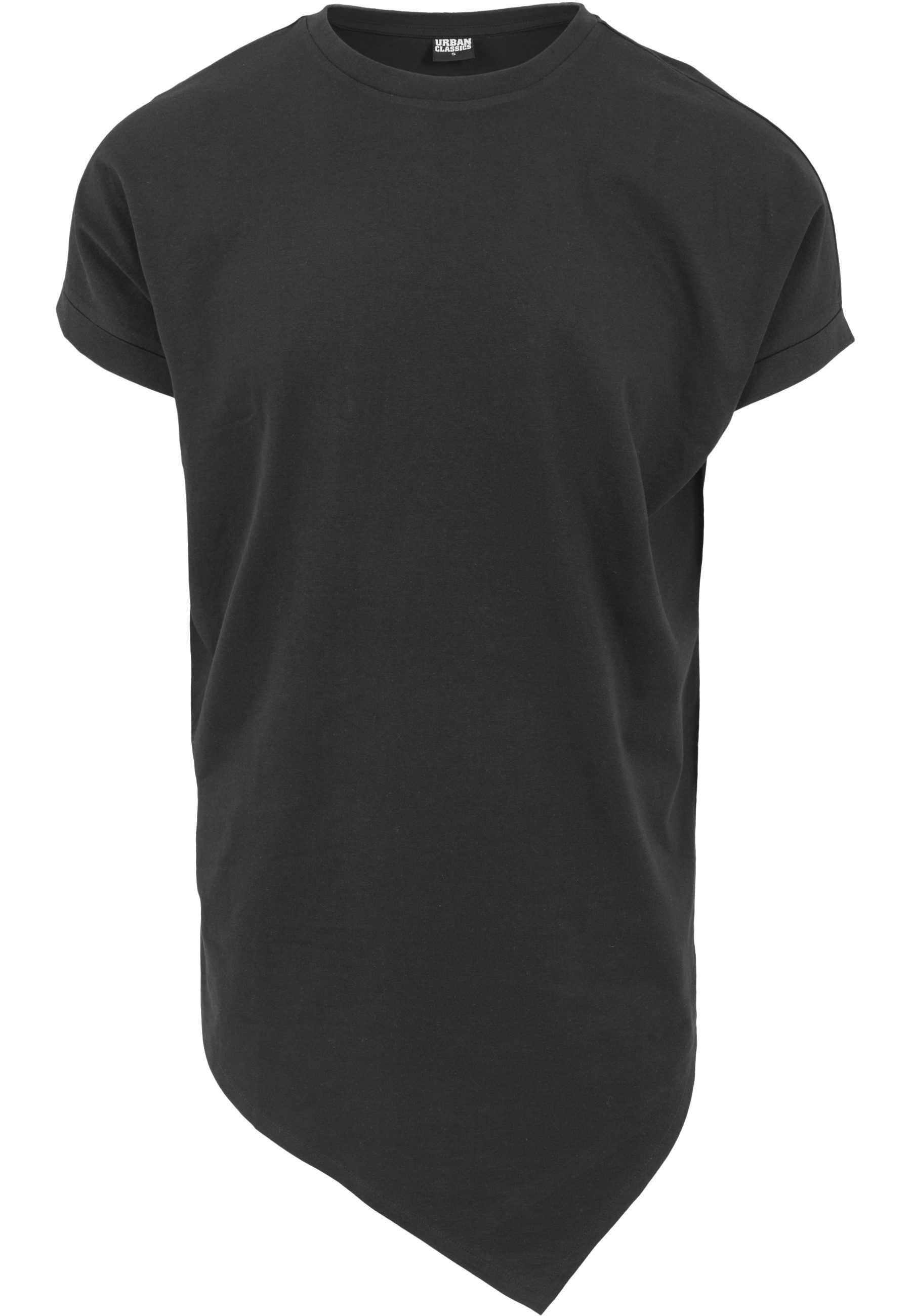 URBAN CLASSICS Langarmshirt Urban Classics Herren Asymetric Long Tee (1-tlg)
