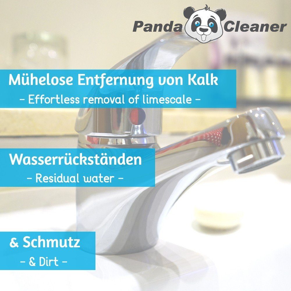 PandaCleaner Kalkreiniger - Kalklöser Kalk & - Kalkreiniger (1l) Reiniger Spray Schmutz