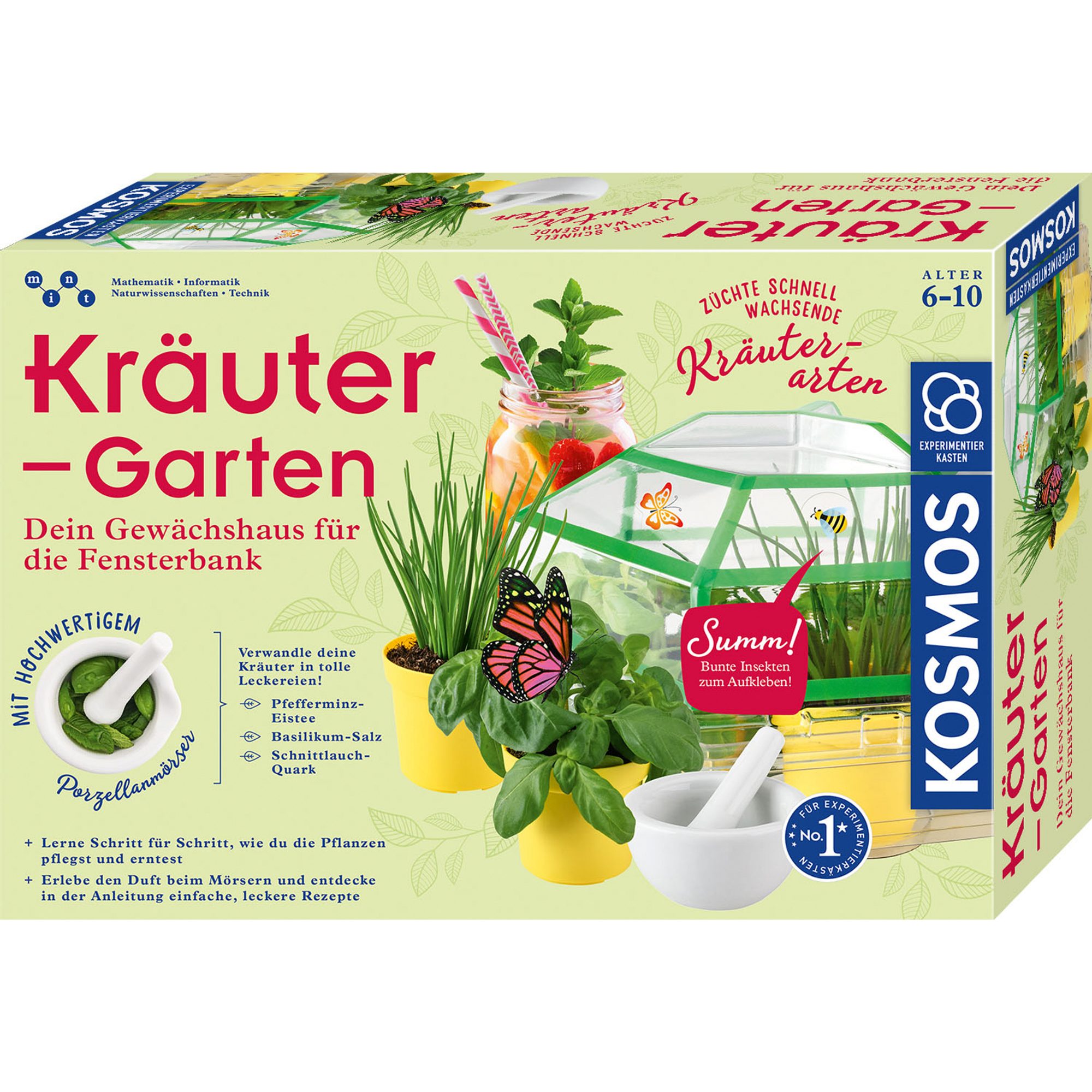 Kosmos Lernspielzeug Kosmos Kräuter-Garten, Experimentierkasten