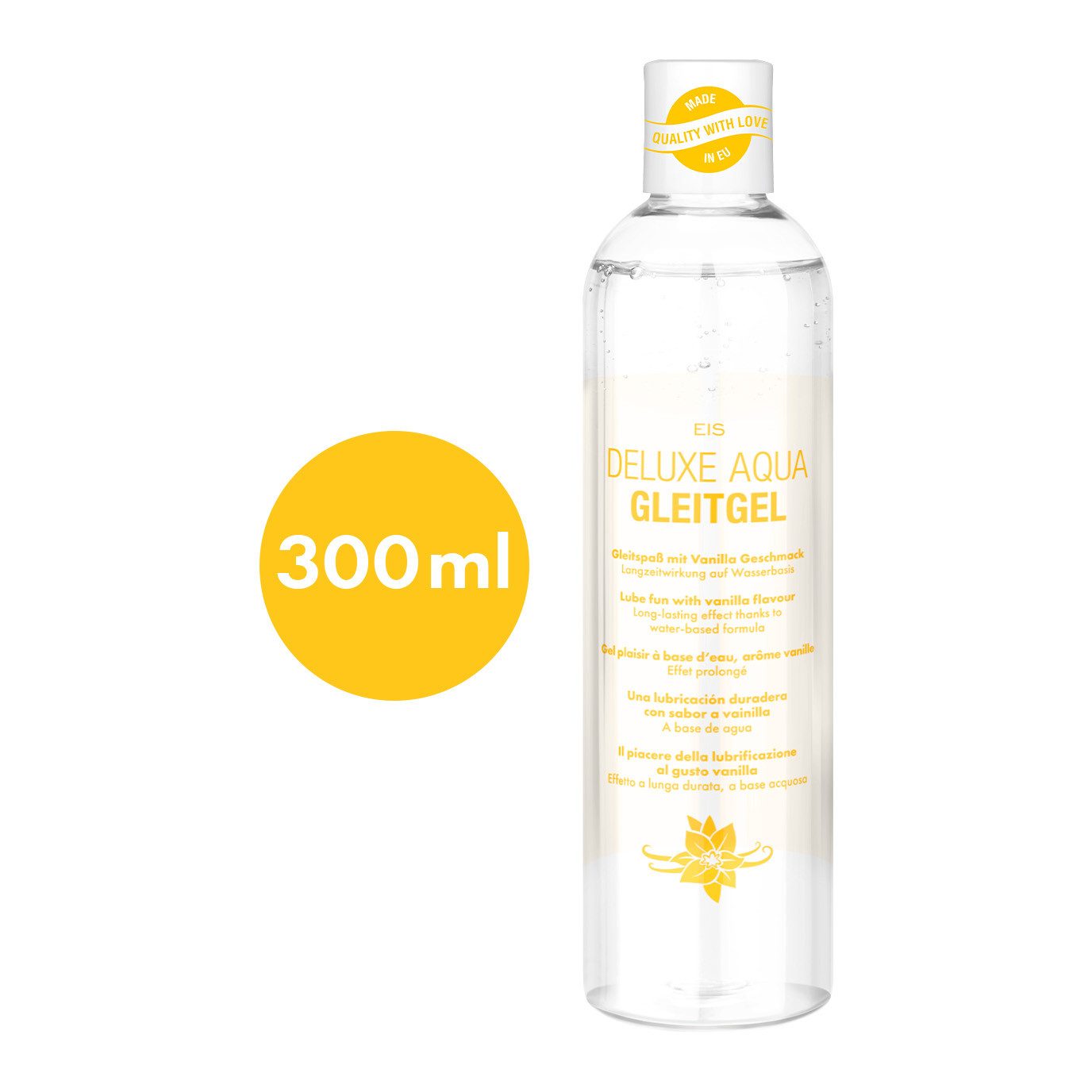 EIS Stimulationsgel EIS Deluxe Aqua Gleitgel, 300ml, wasserbasiert, Vanille, 0-tlg.