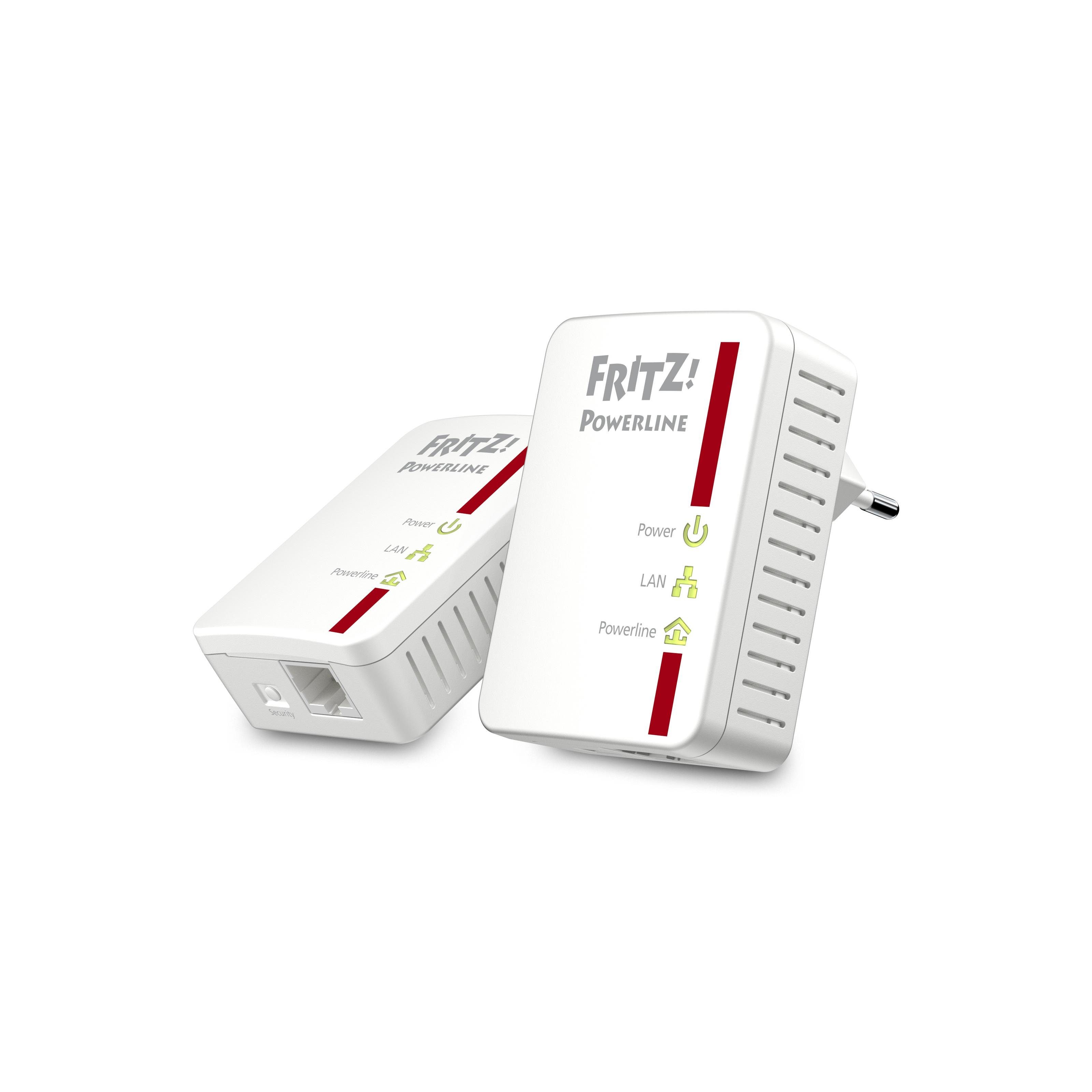 FRITZ!Powerline 510E Set (LAN) Netzwerk-Adapter