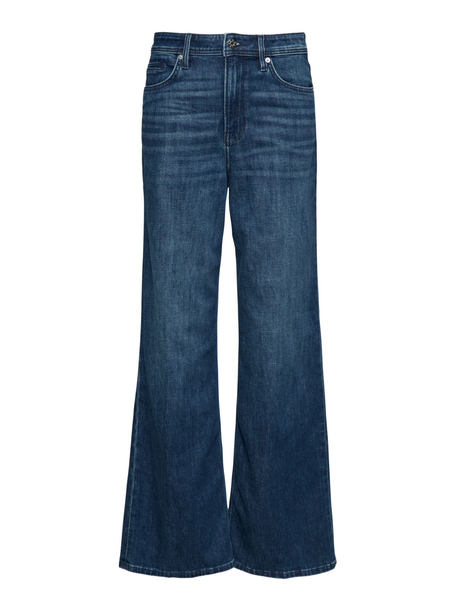 s.Oliver Weite Jeans blau,Casual,Baumwolle,Unifarben,Regular Fit,Mittel