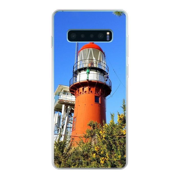 MuchoWow Handyhülle Leuchtturm auf Vlieland Phone Case Handyhülle Samsung Galaxy S10 Lite Silikon Schutzhülle