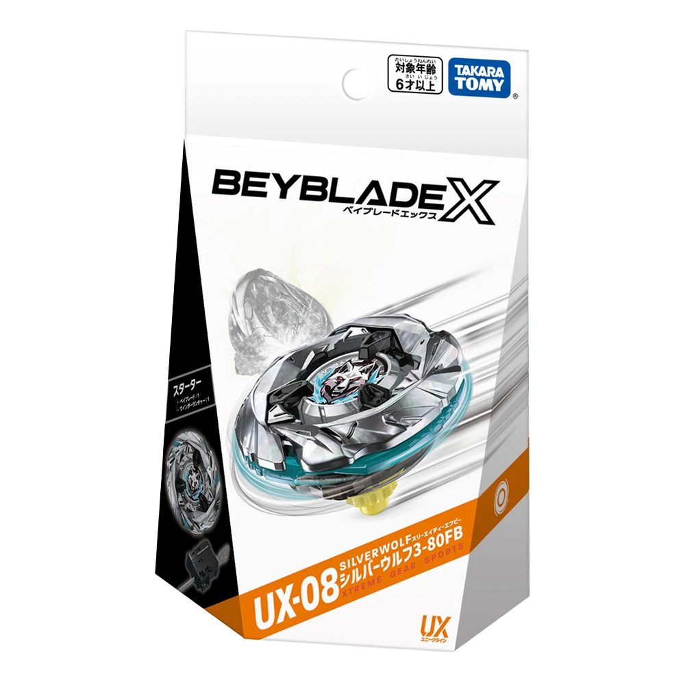 Takara Tomy Speed-Kreisel Takara Tomy BeyBlade X Silverwolf UX-08