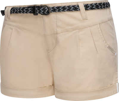 Ragwear Shorts Heaven B (2-tlg) leichte Hotpants mit hochwertigem Flechtgürtel