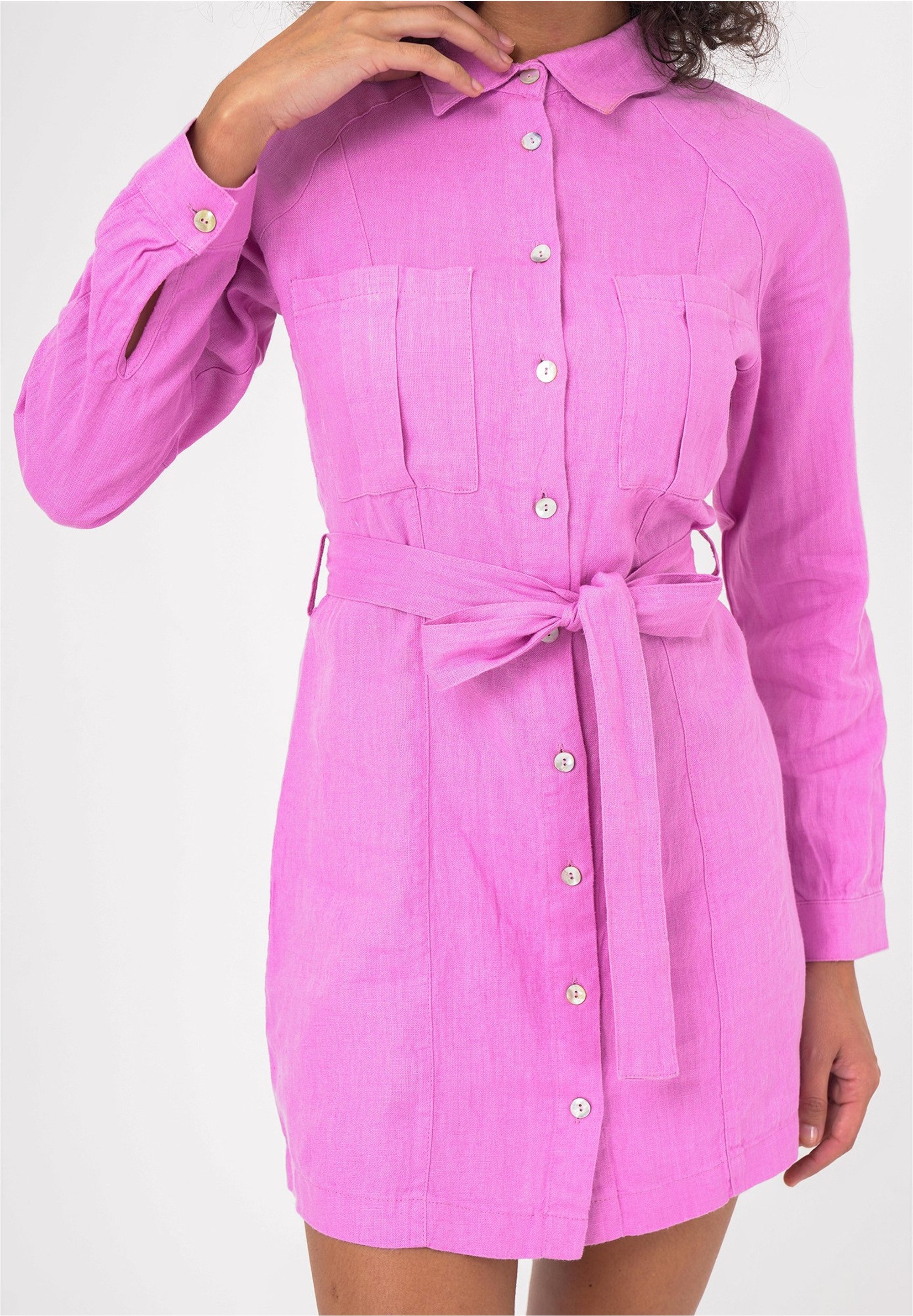 freshlions Jerseykleid Belinda (1-tlg) mit praktischem Bindeband