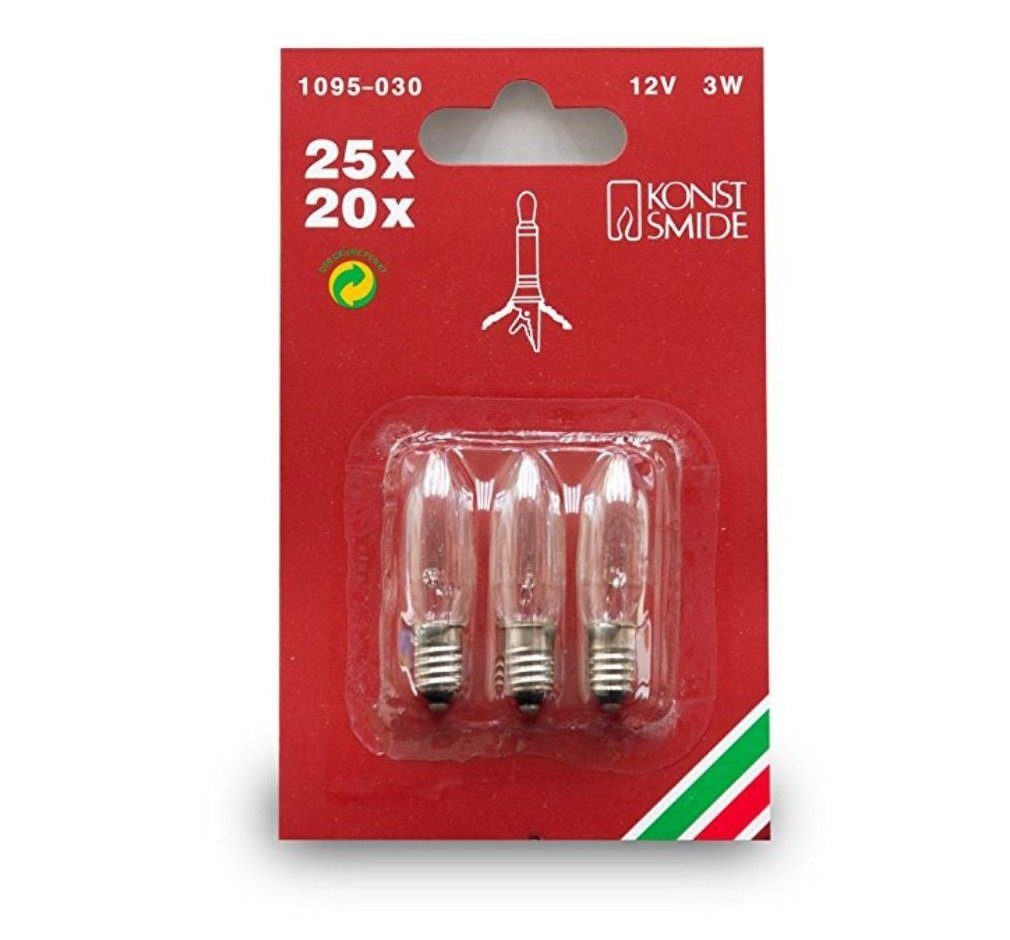 KONSTSMIDE LED-Lichterkette KONSTSMIDE 1095-030 Ersatzbirnen für 2032, 12V/ günstig online kaufen