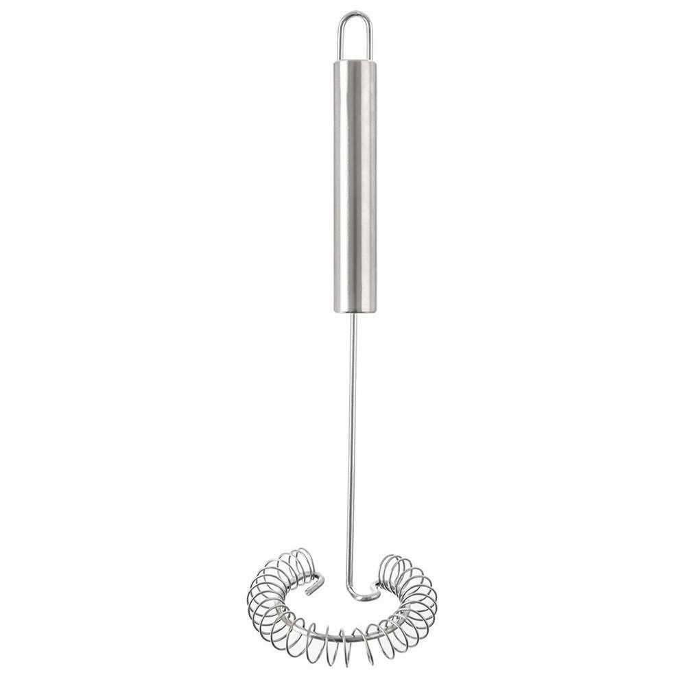 Orion Group Schneebesen Spiralbesen mit Aufhängeöse aus Edelstahl, spiralförmig, spülmaschinengeeignet, rostfrei