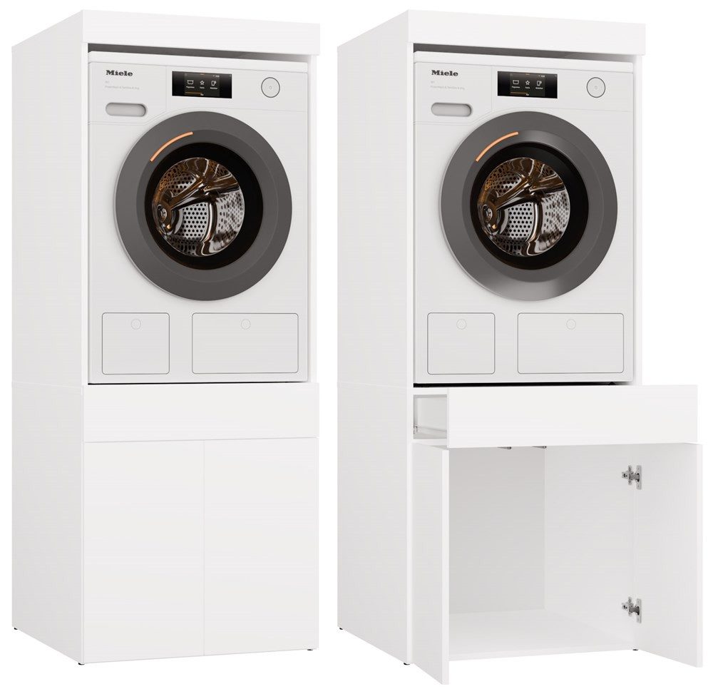 Waschmaschinenumbauschrank Platzsparender Waschmaschinenschrank für Waschmaschine oder Trockner