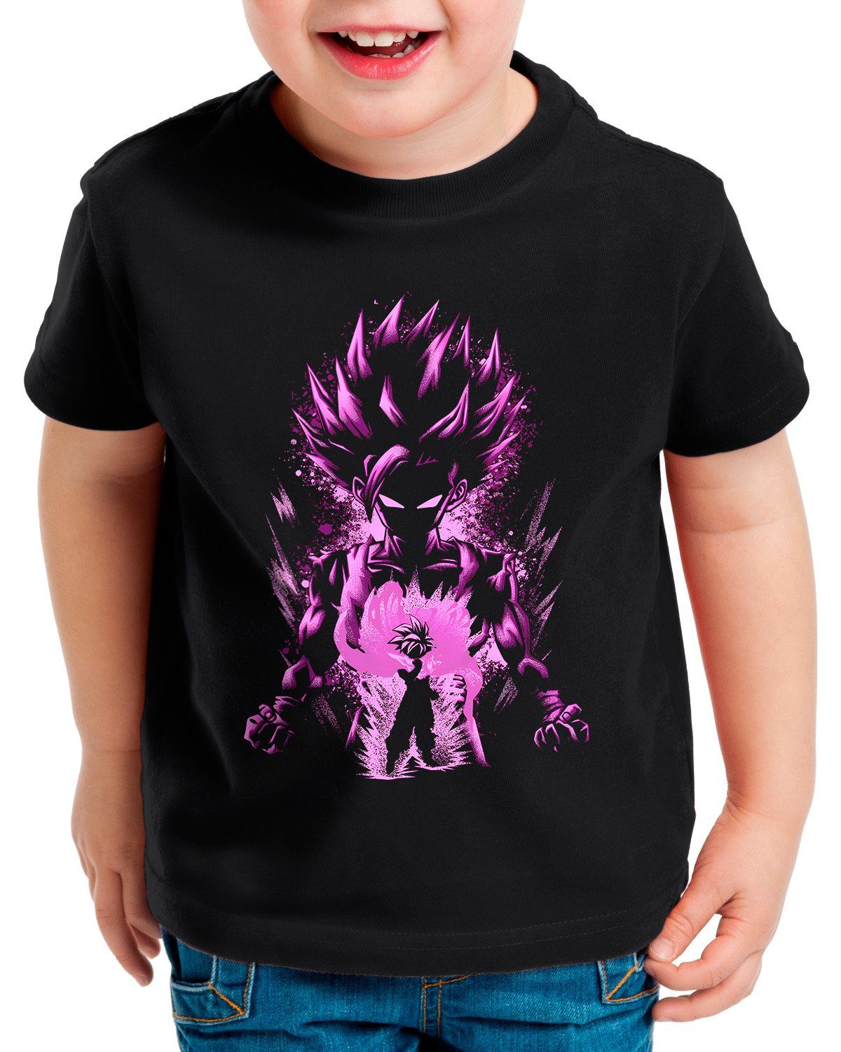 style3 Print-Shirt Kinder T-Shirt Son Gohan super dragonball z gt songoku breakers the kakarot
