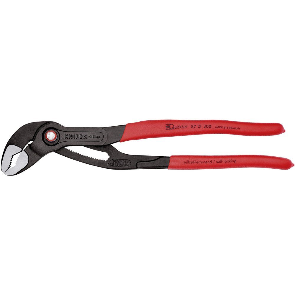 Thumbnail - Knipex Wasserpumpenzange Knipex Cobra® QuickSet 87 21 300 Wasserpumpenzange Schlüsselweite (met