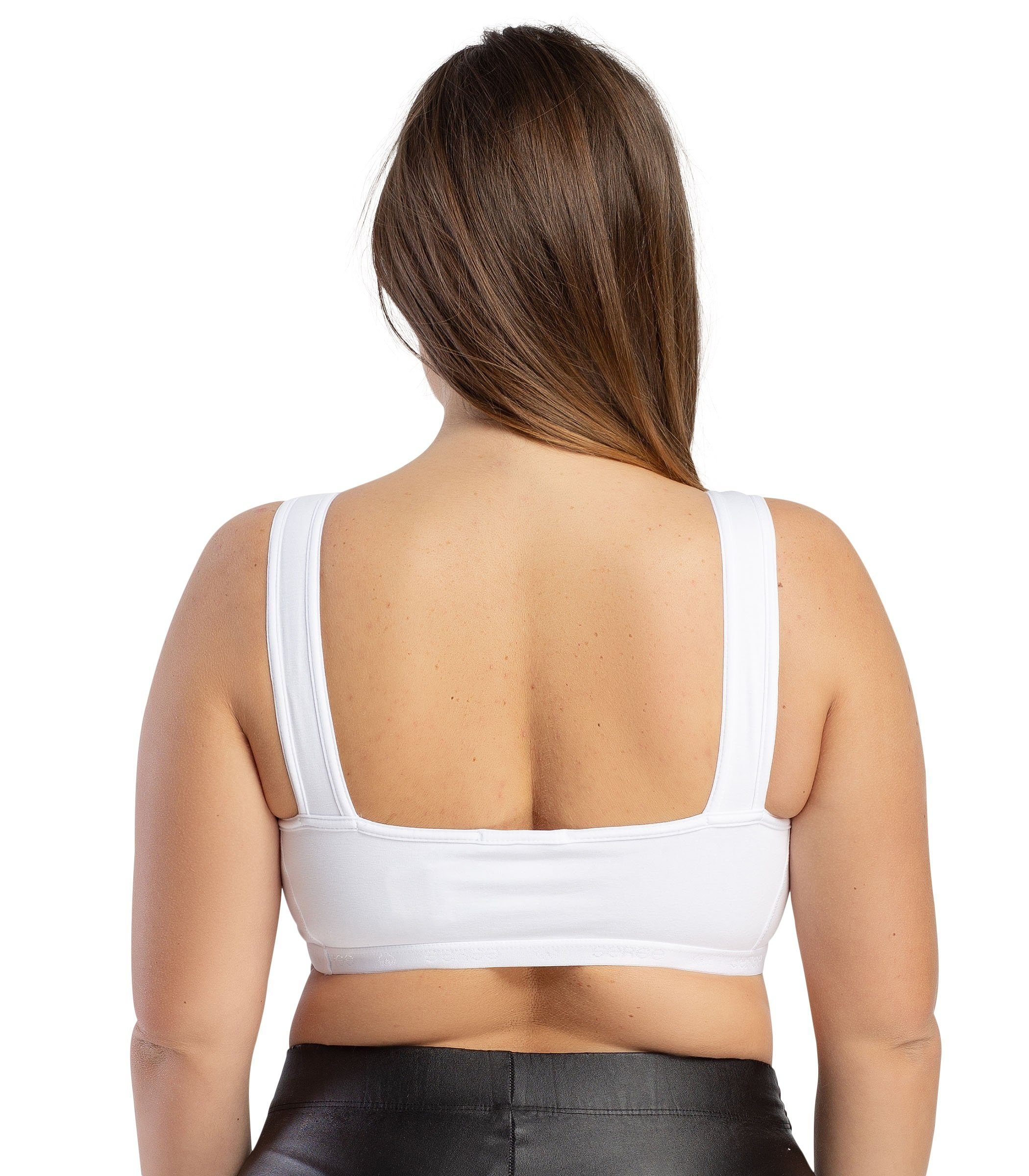 SERGE Bügelloser BH Entlastungs Bustier BH mit Spitze (Set, 1-tlg) Basic Dessous