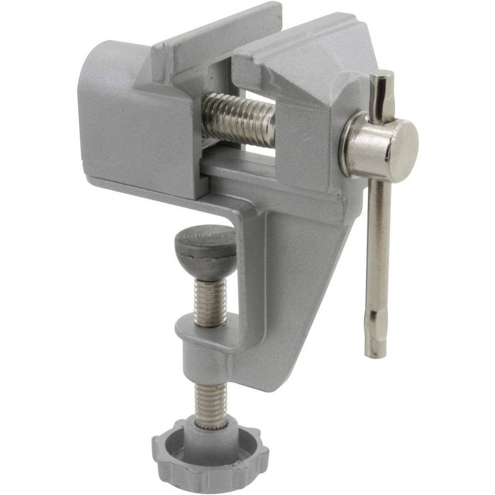 Donau Elektronik Schraubstock Mini Alu Tischschraubstock / Kinderschraubstock 11-3, mit Tischklemme