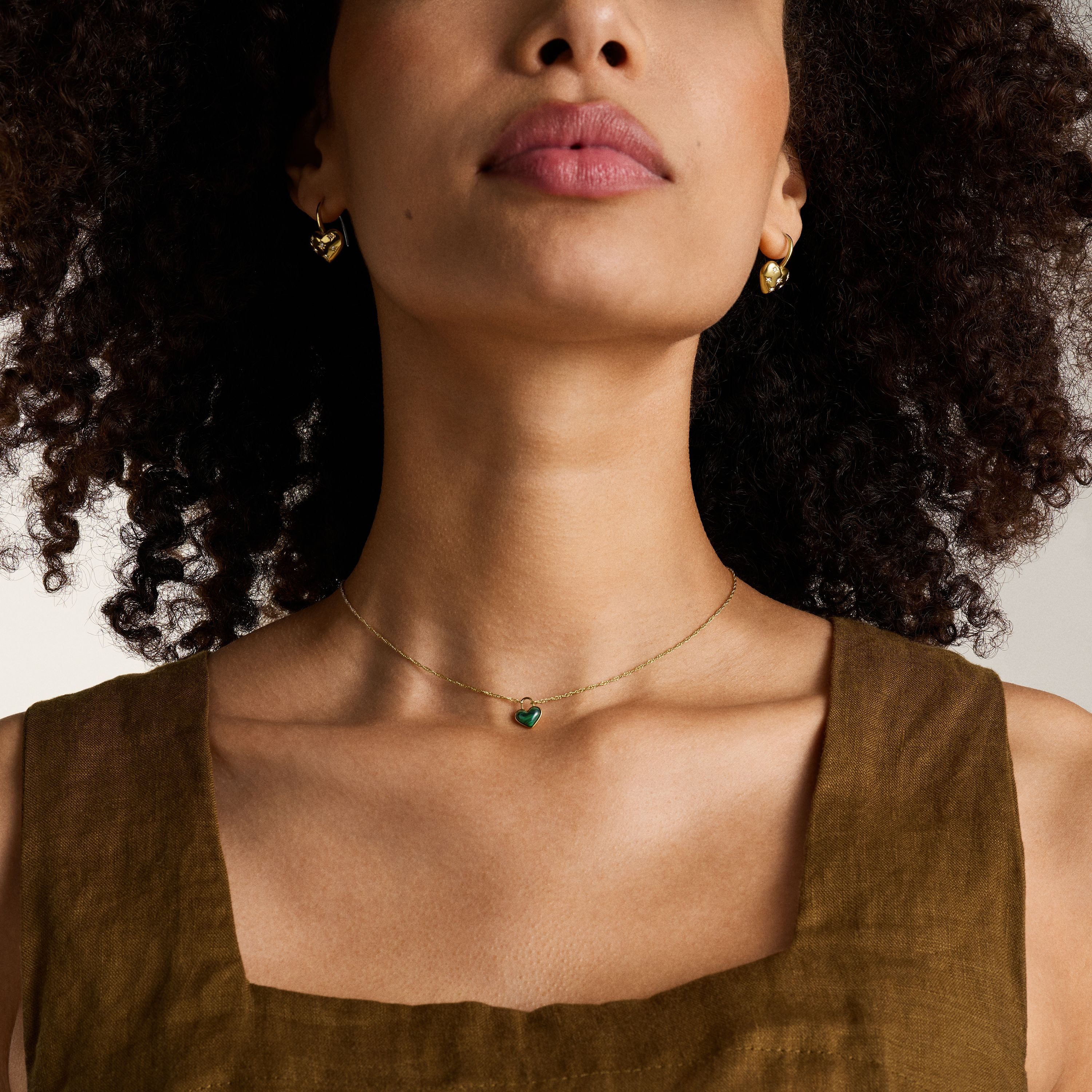 Fossil Paar Ohrhaken Schmuck Geschenk Edelstahl Ohrringe SADIE Herz, mit Glasstein