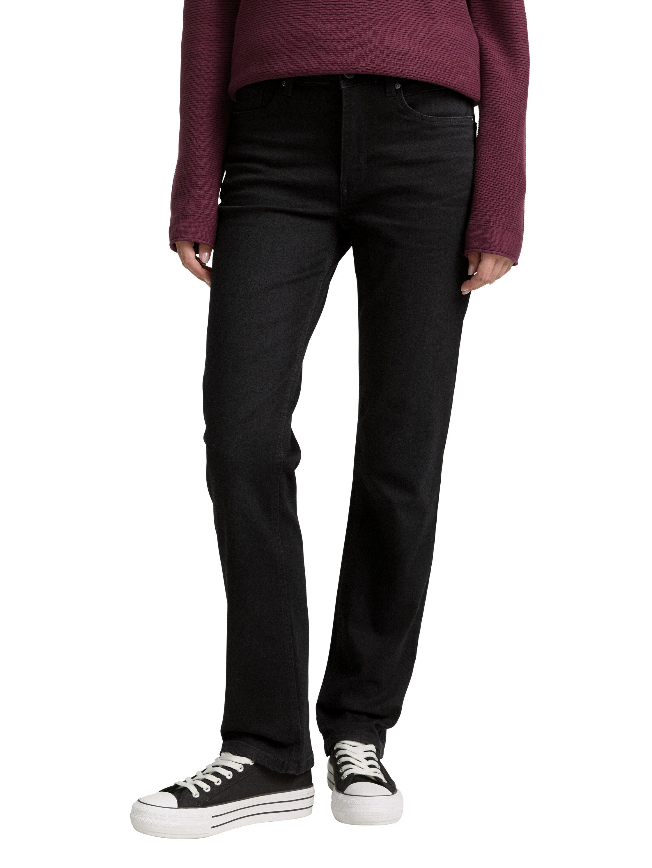 TOM TAILOR Straight-Jeans Style ELVA mit Stretch
