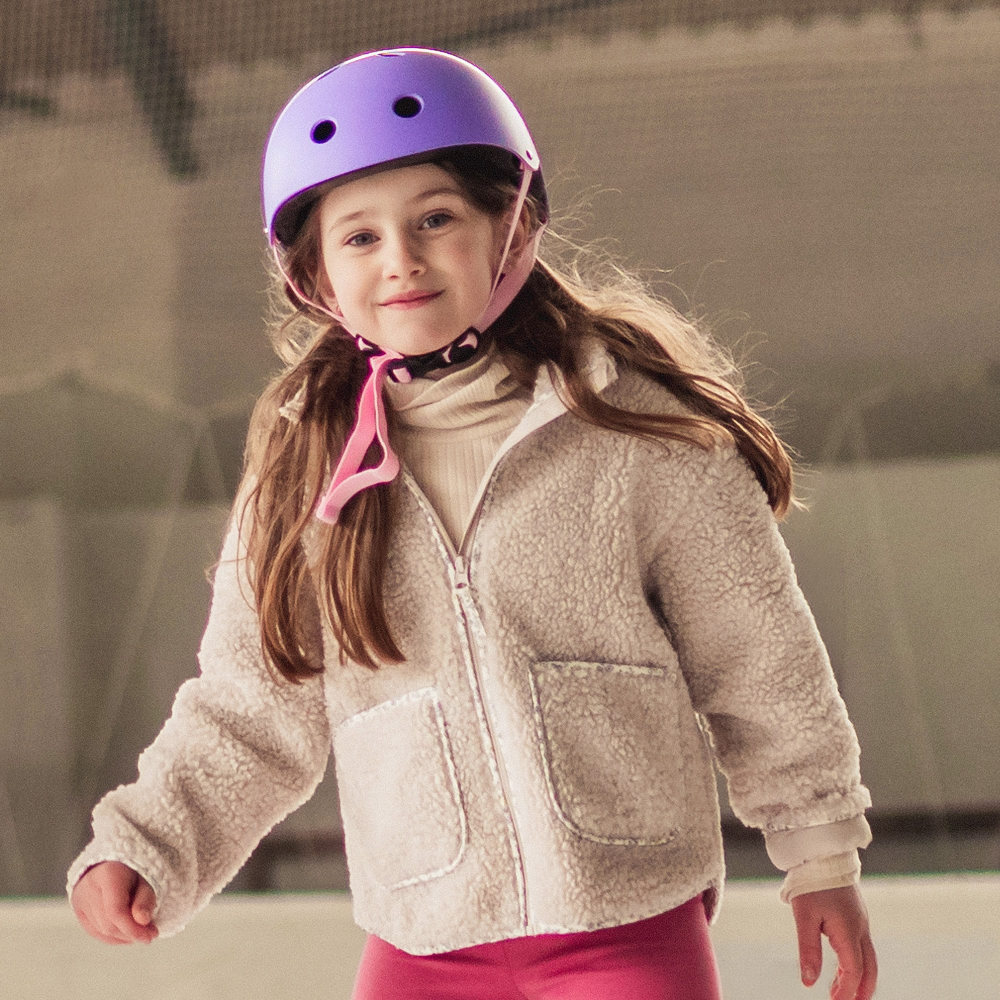 Cariboo Kinderhelm CARIBOO LED-Licht verstellbar 48-52cm EN1078