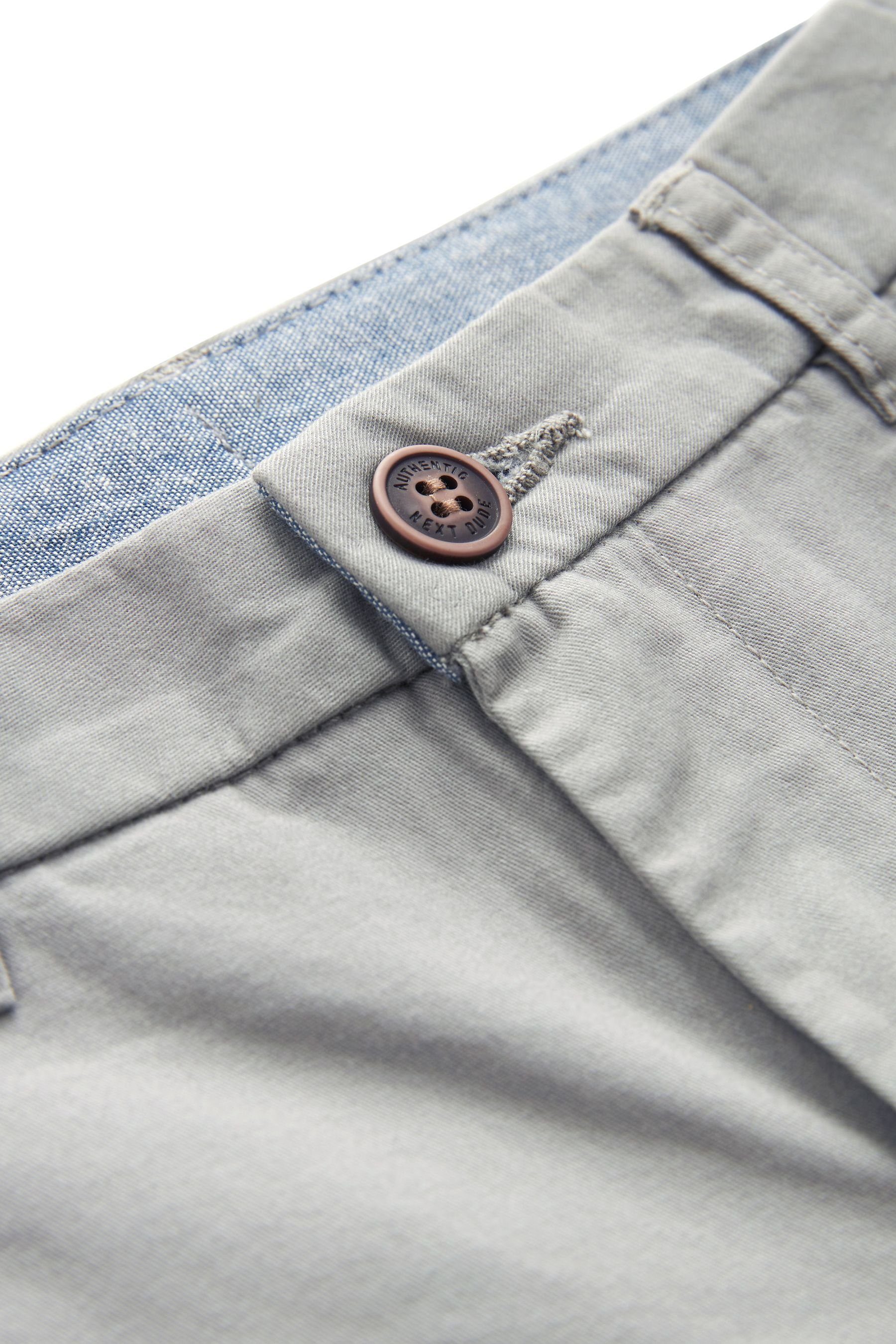 Next Chinoshorts Chino-Shorts (1-tlg) Light Grey