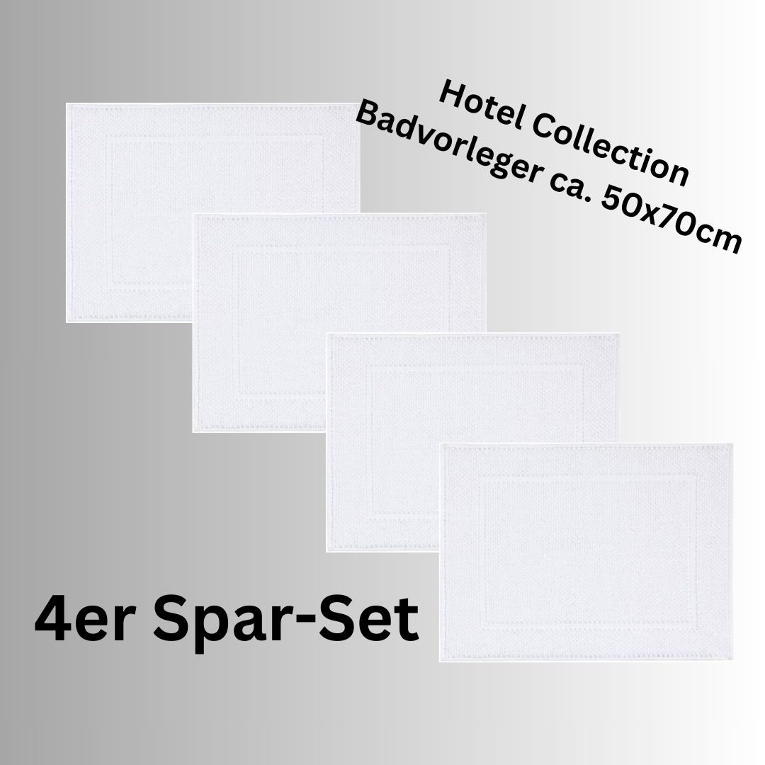 Egeria Badematte Sparset 4 Stück Badvorleger günstig online kaufen