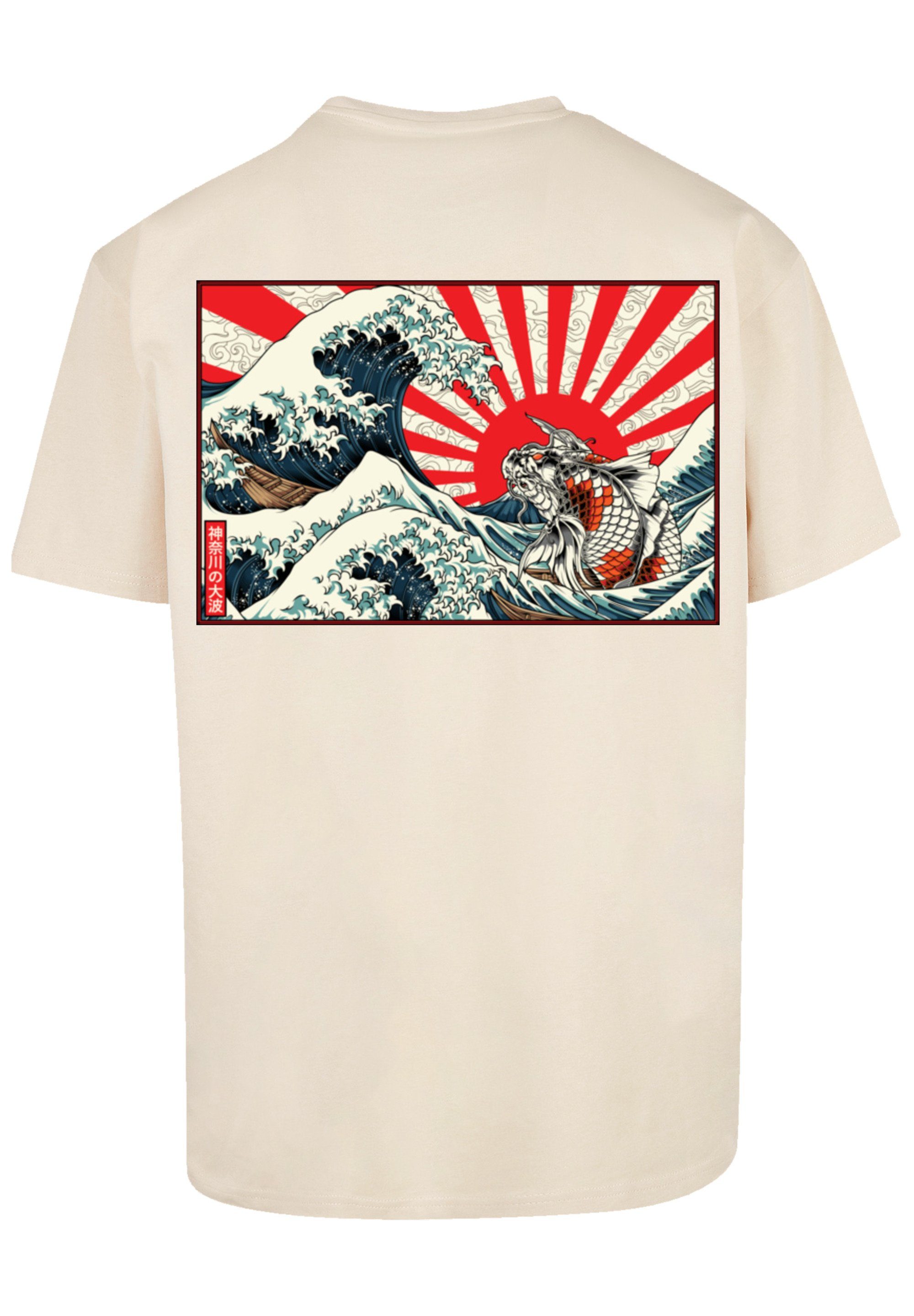 Print Kanagawa sand T-Shirt Welle F4NT4STIC Japan