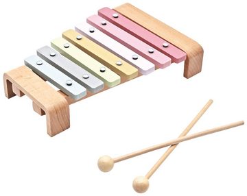 Mamabrum Glockenspiel Holzbecken - Xylophon für Kinder, Farben des Regenbogens
