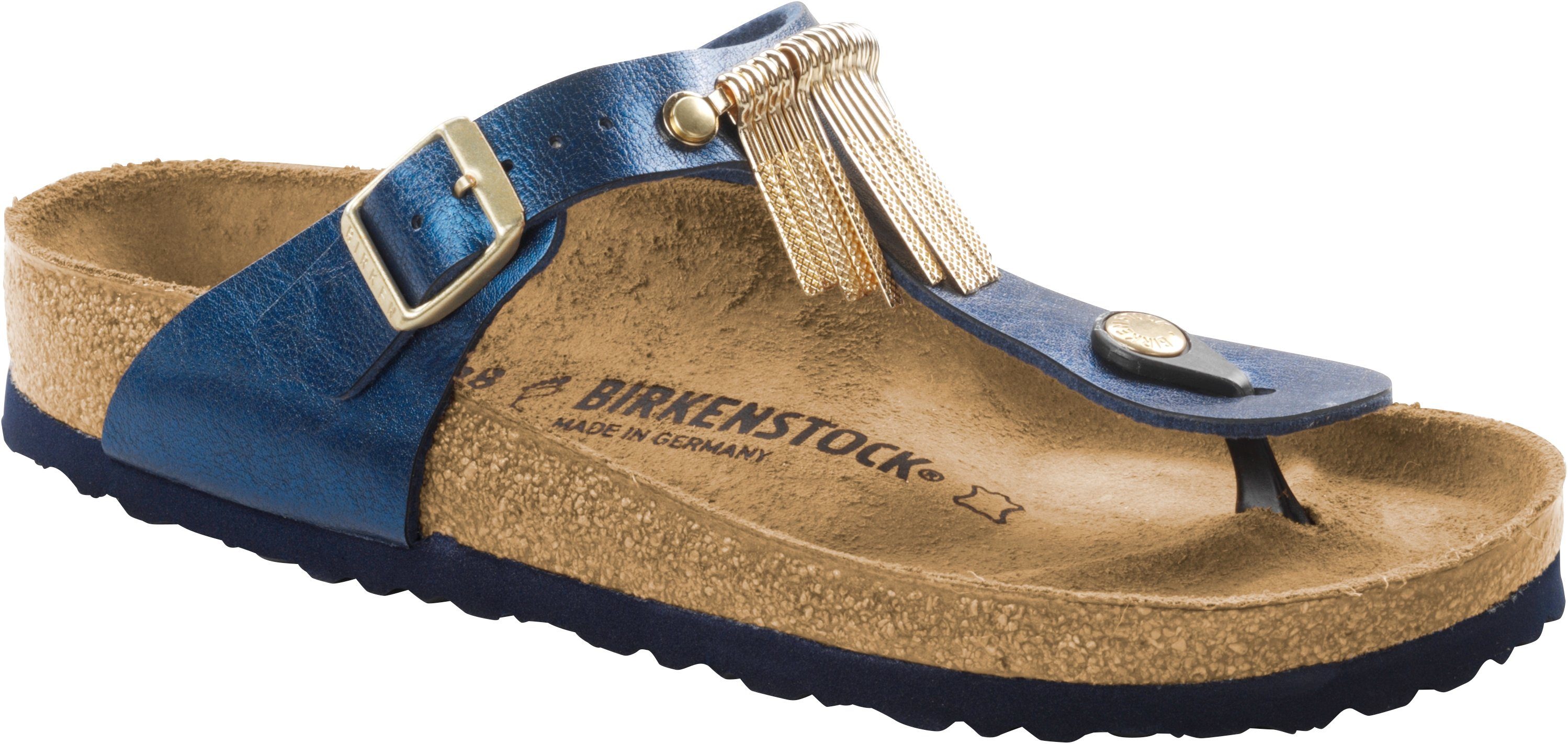 Birkenstock Birkenstock Zehensteg Gizeh GRACEFUL SEA 1006387 Pantolette