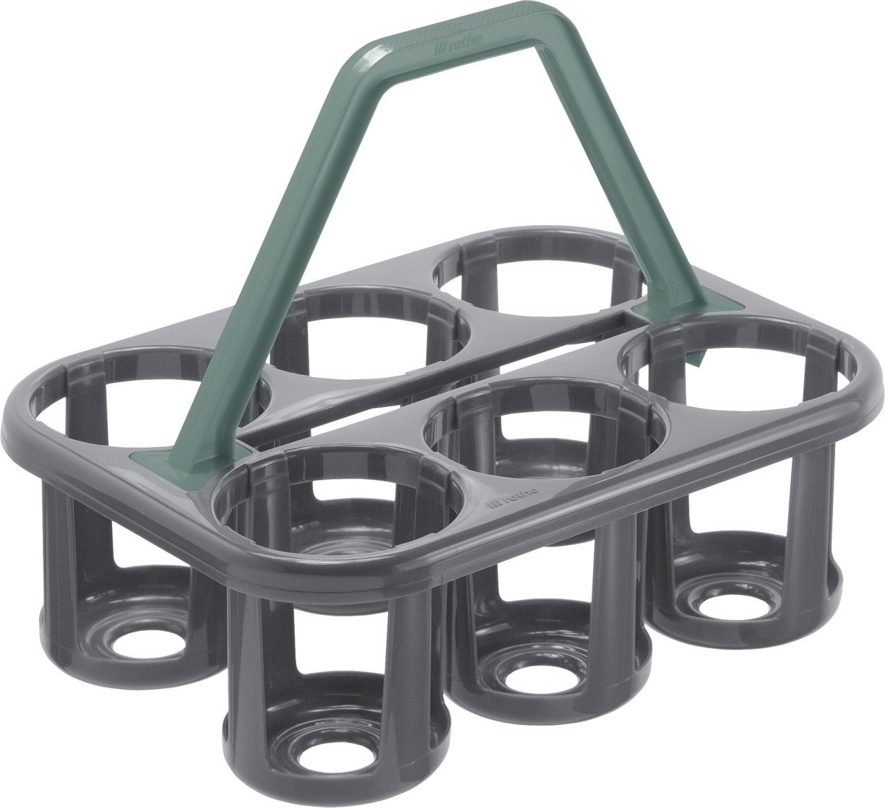 ROTHO Flaschenträger Rotho Flaschenträger Basic für 6 Flaschen 35 x 26