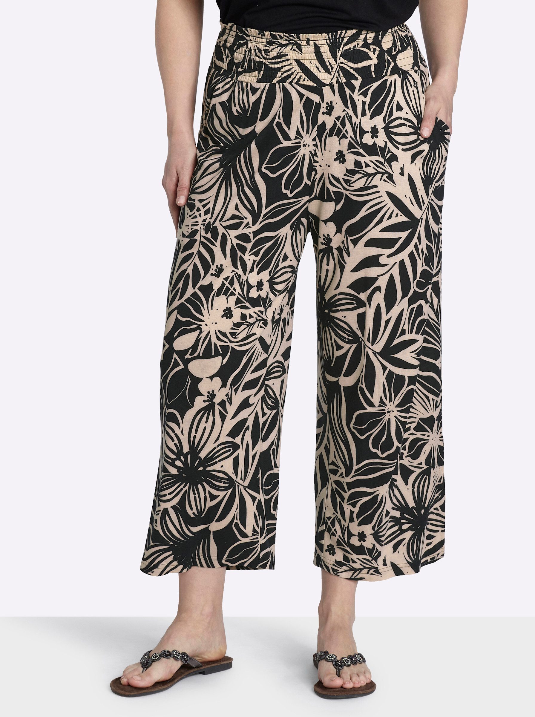 Sheego Strandkleid Culotte normal