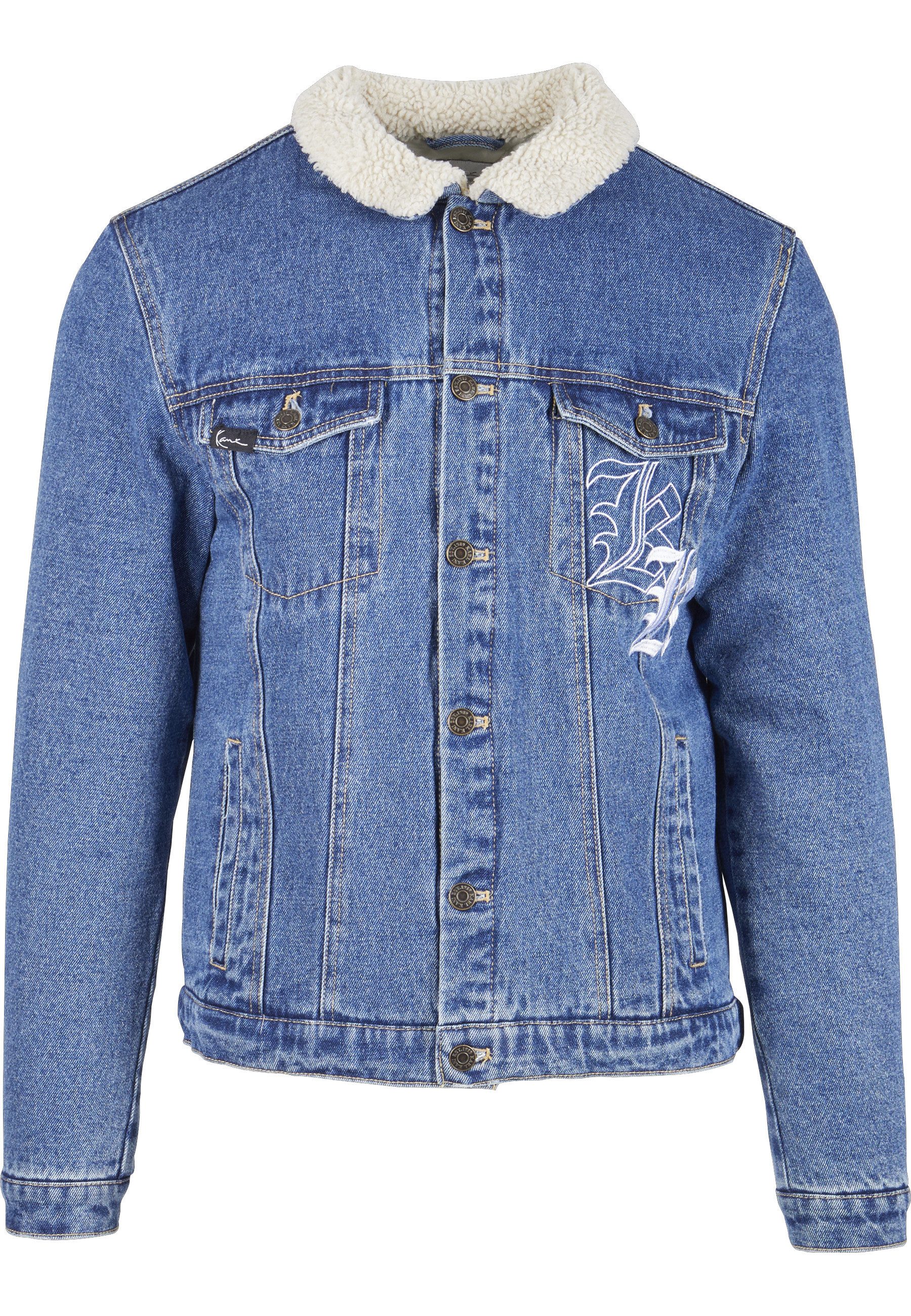 Jeansjacke Karl Kani Herren KM224-062-1 KK Old English Denim Jacket