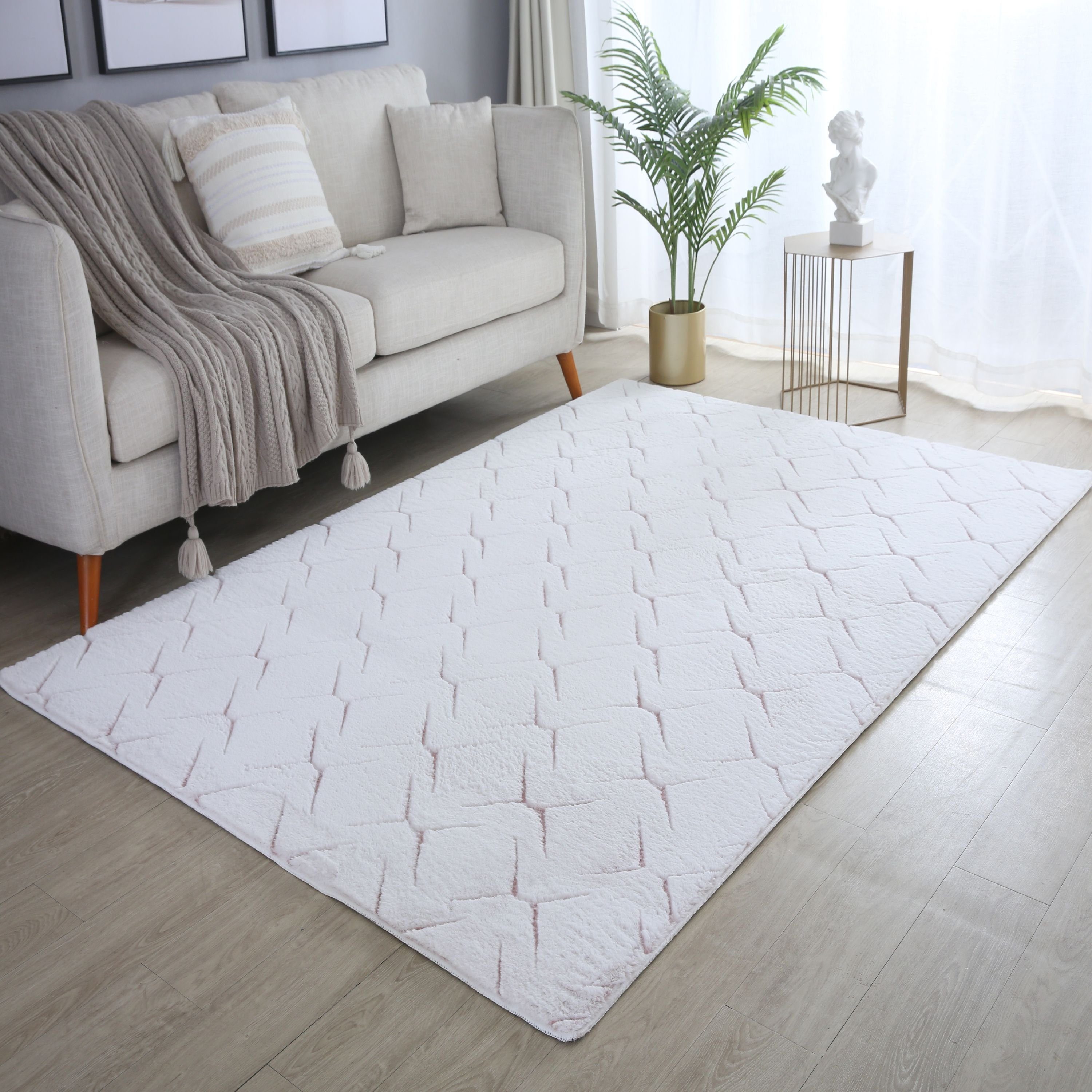 SIMPEX24 Teppich Skandinavisches Design, Läufer, Höhe: günstig online kaufen
