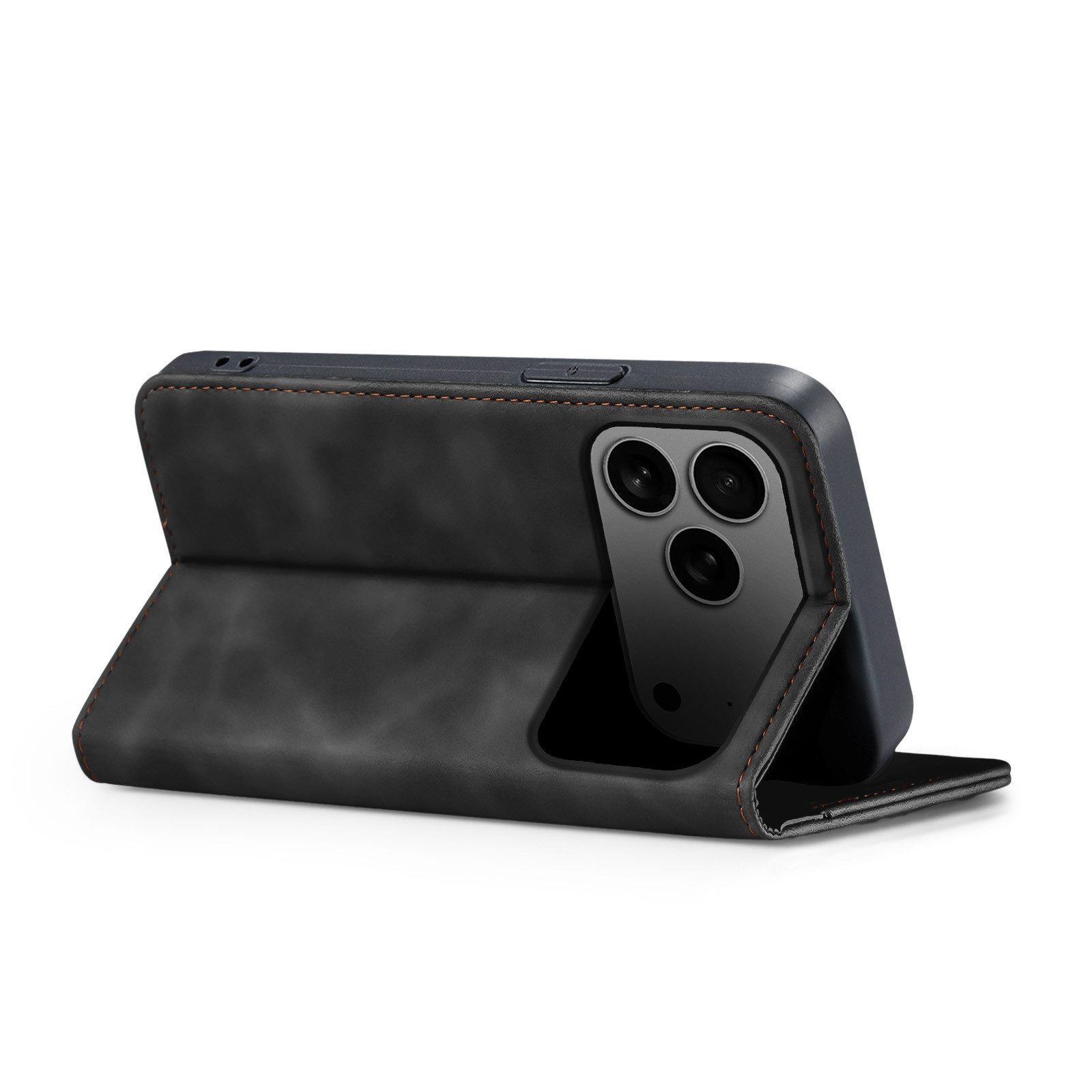 Tec-Expert Handyhülle Tasche Hülle für Apple iPhone 17 Pro, Cover Klapphülle Case mit Kartenfach Fliphülle aufstellbar – Bild 3 von 5