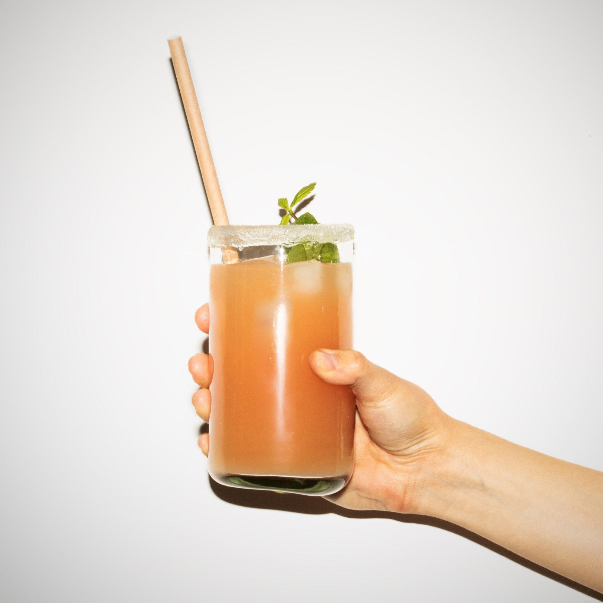 wisefood Trinkhalme Papier-Strohhalme, braun, Ø 0,8 x 24,5 cm, (200-tlg)