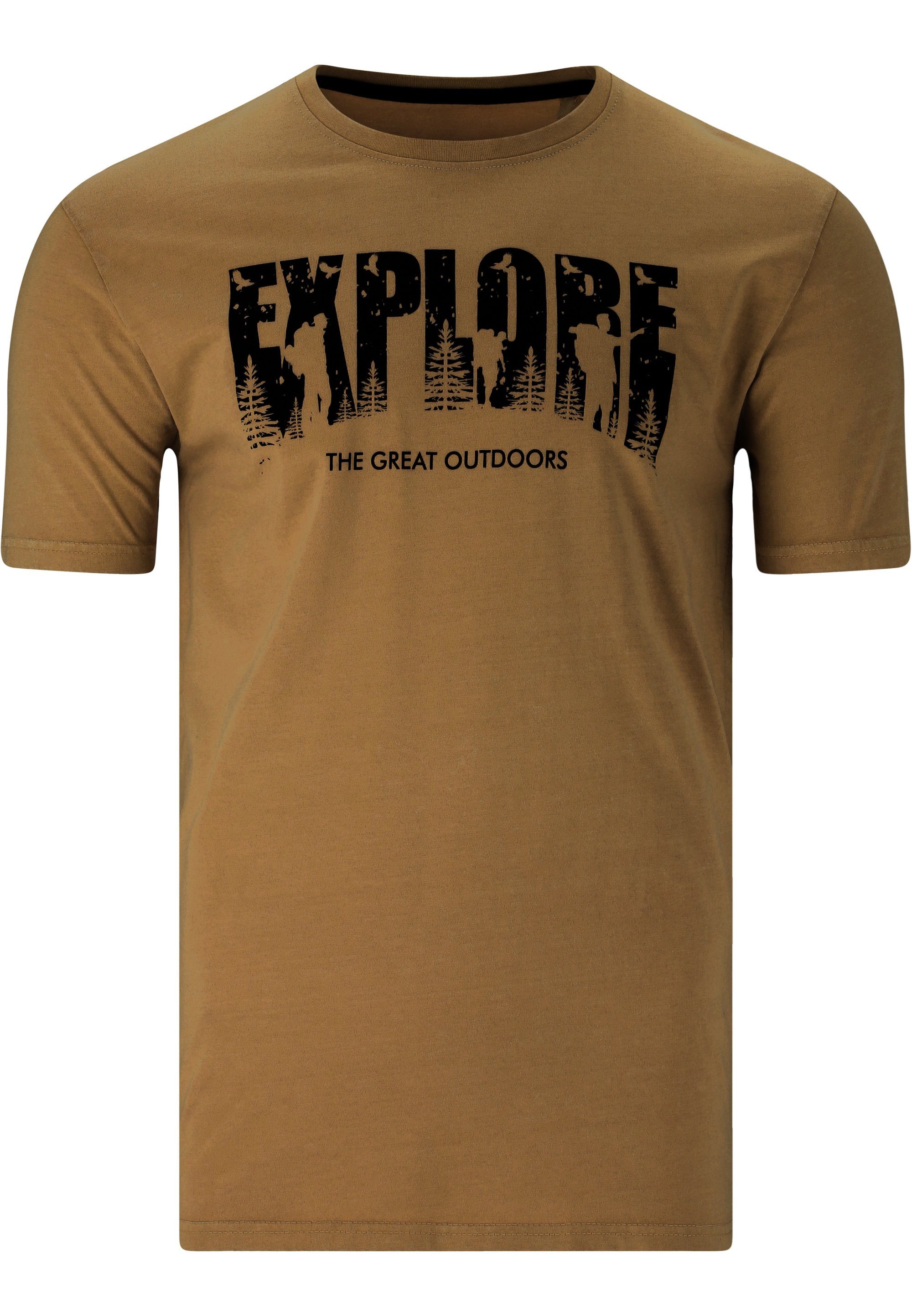 WHISTLER Funktionsshirt Explorer (1-tlg) mit coolem Aufdruck