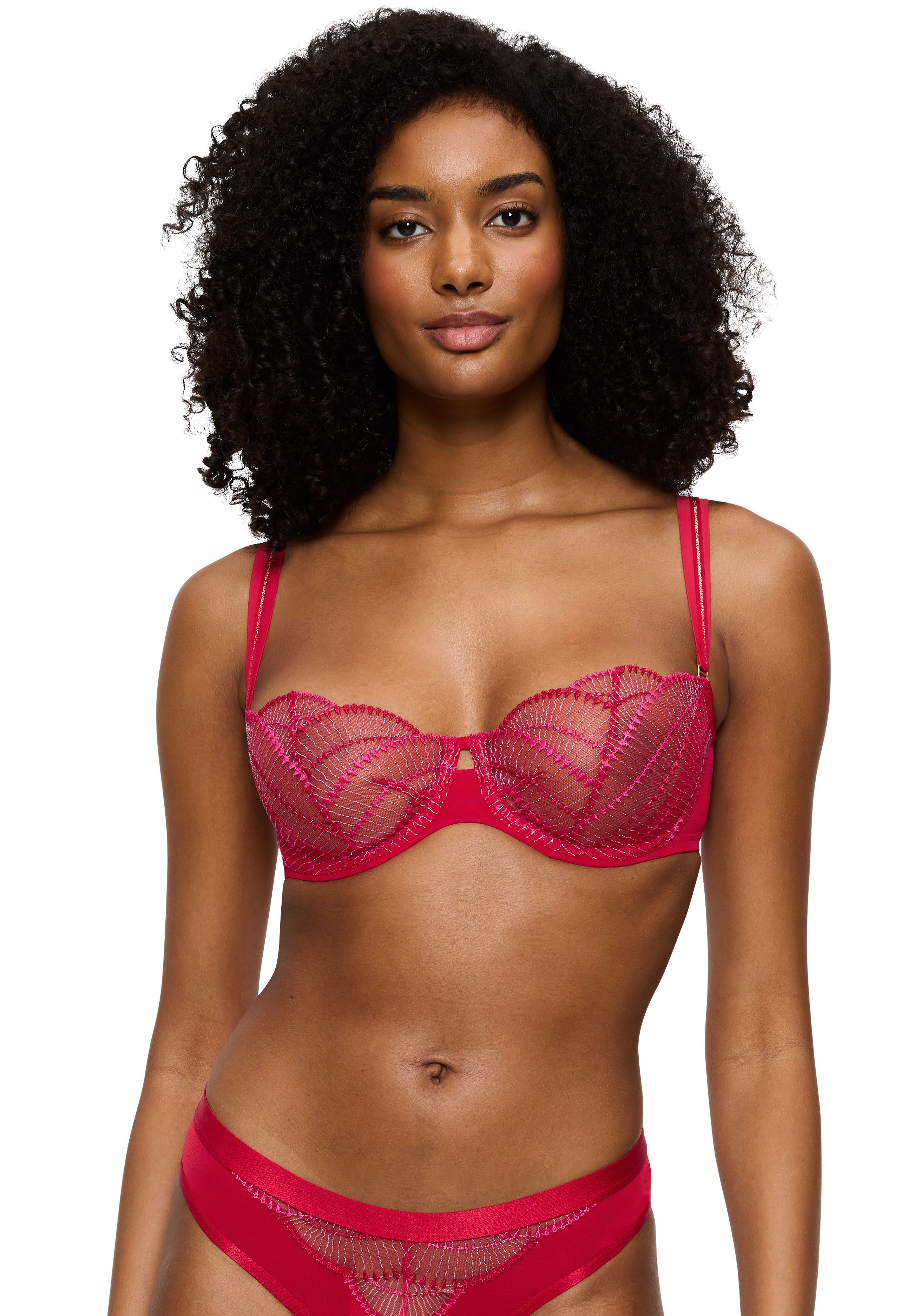 Triumph Balconette-BH Palina Sea Full of Stars Limited Edition, Stickerei, elegante Doppel-Träger, modisch, elastisch