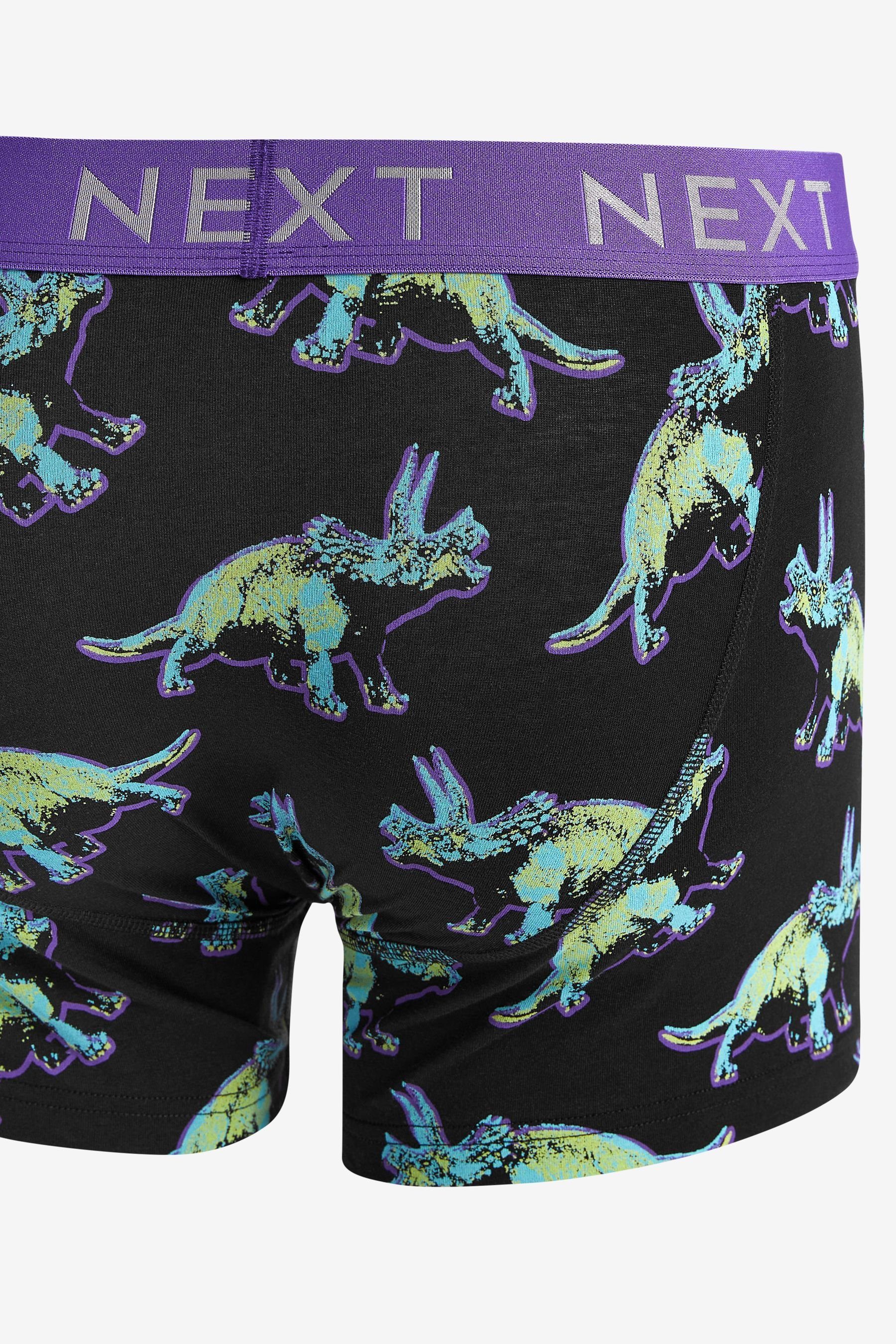 Hipster-Boxershorts Next Neon Hipster 8er-Pack Dino (8-St)