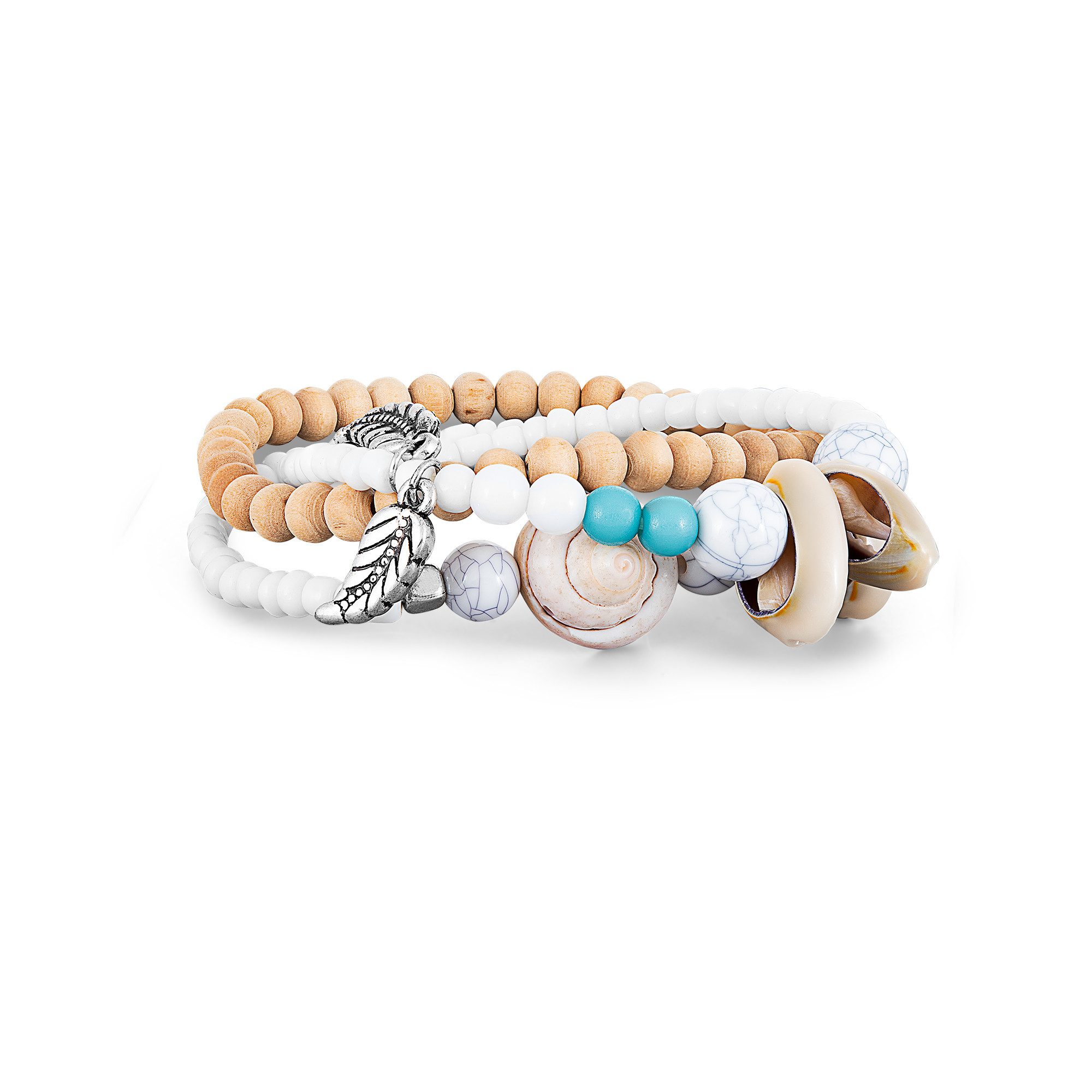 Steuer Armband Set aus 3 Strech-Armbändern günstig online kaufen