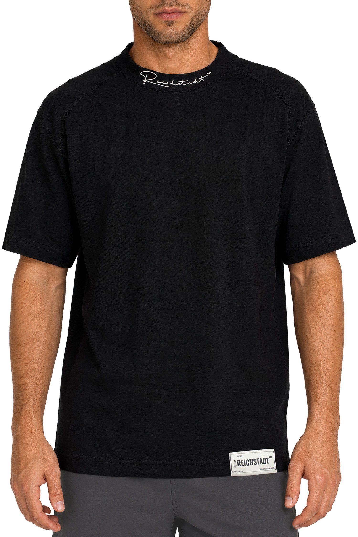 Oversize-Shirt Herren Relaxed Fit Kurzarmshirt 23RS041