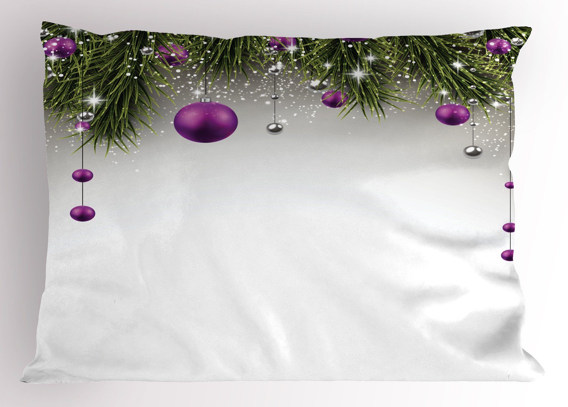 Kissenbezüge Dekorativer Standard King Size Gedruckter Kissenbezug, Abakuhaus (1 Stück), Weihnachten Baum