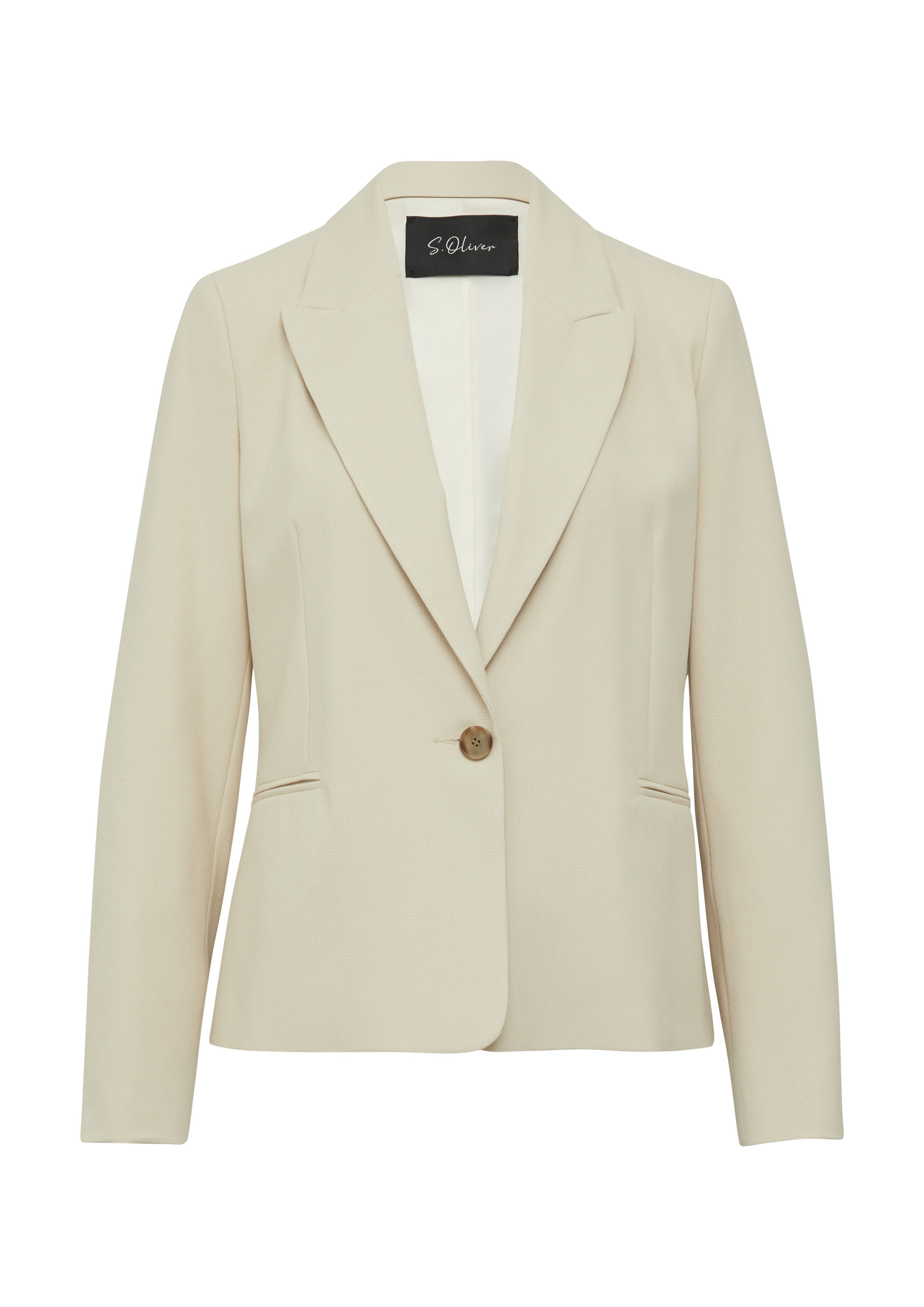 s.Oliver BLACK LABEL Jackenblazer mit Reverskragen
